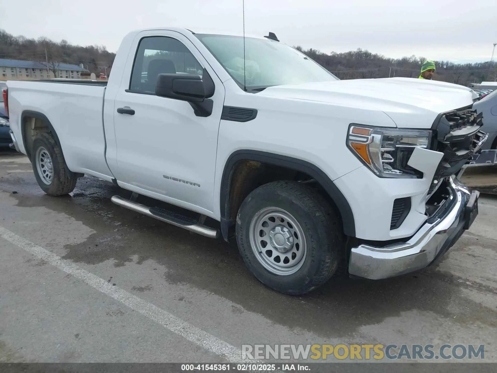 1 Photograph of a damaged car 3GTN8AEF4MG199461 GMC SIERRA 1500 2021