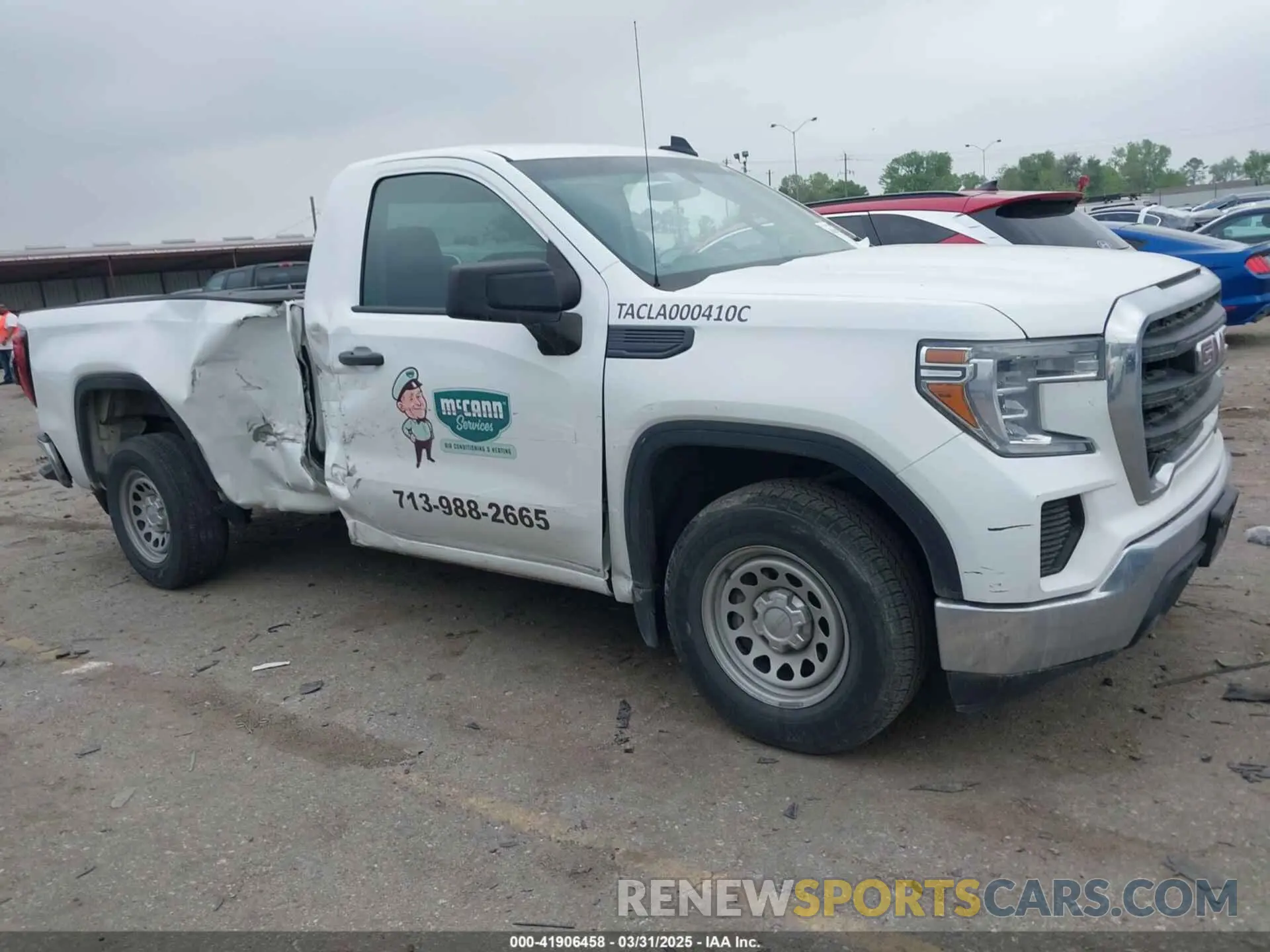 13 Photograph of a damaged car 3GTN8AEH1MG291368 GMC SIERRA 1500 2021