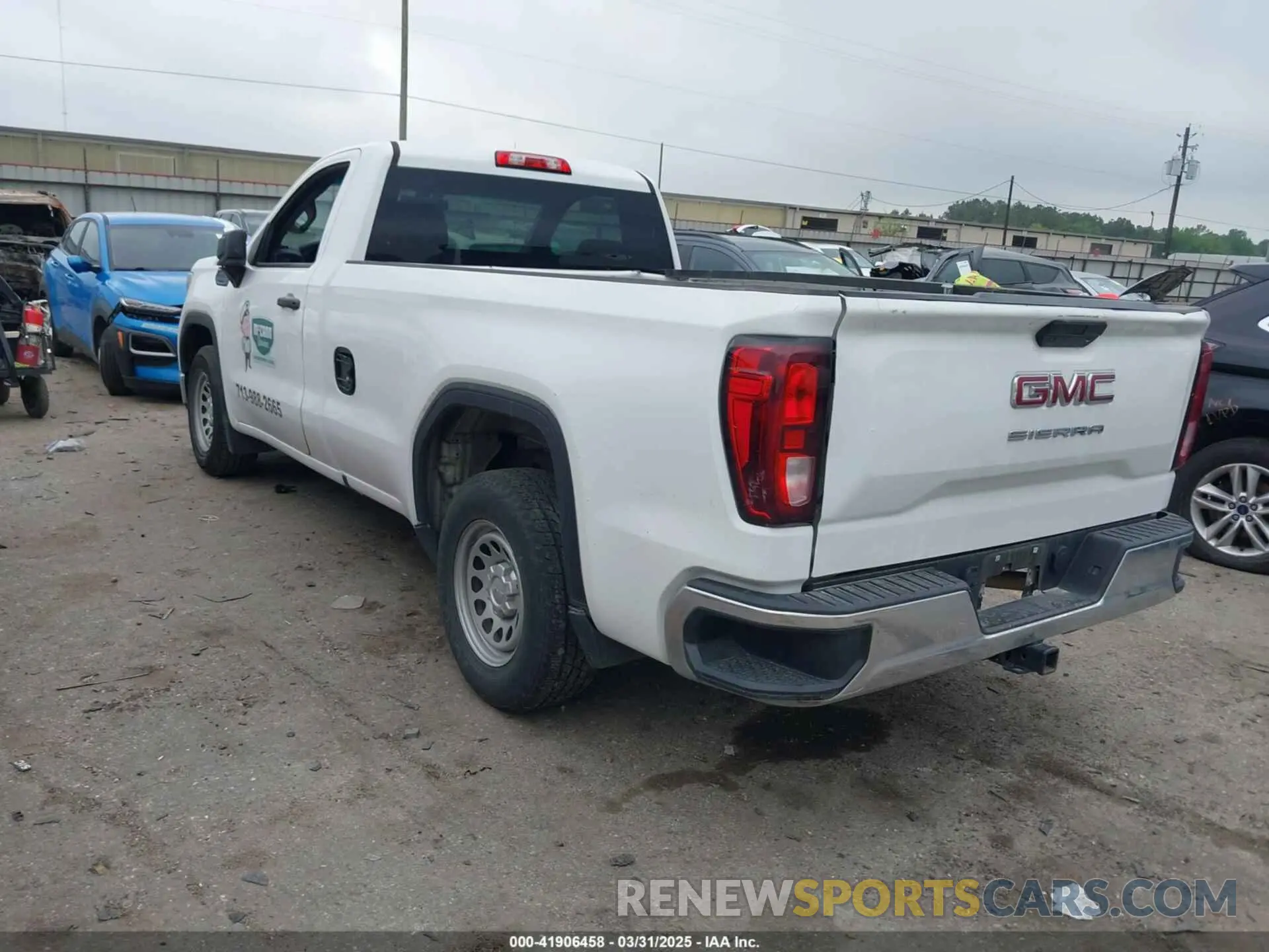 3 Photograph of a damaged car 3GTN8AEH1MG291368 GMC SIERRA 1500 2021