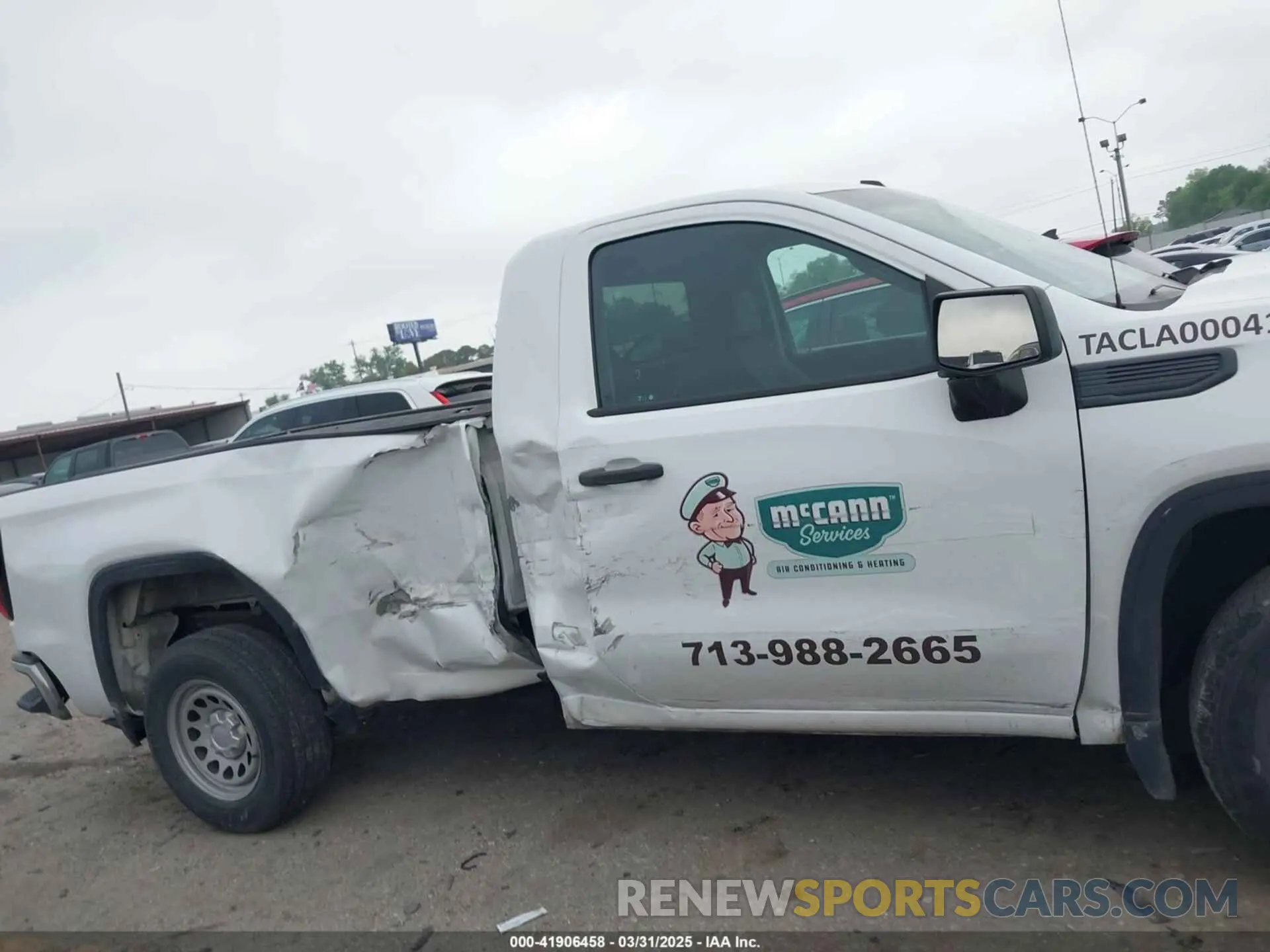 6 Photograph of a damaged car 3GTN8AEH1MG291368 GMC SIERRA 1500 2021
