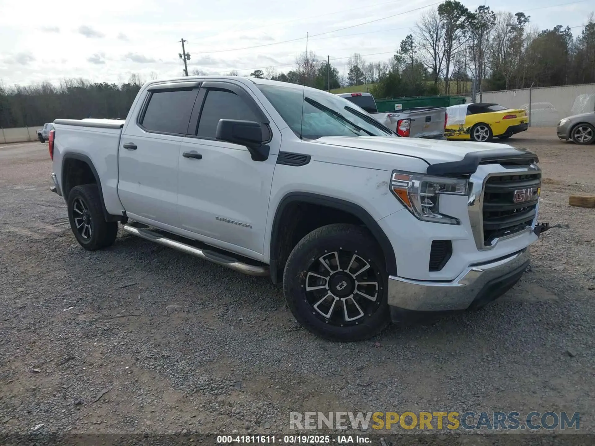 1 Photograph of a damaged car 3GTP8AEH9MG278344 GMC SIERRA 1500 2021