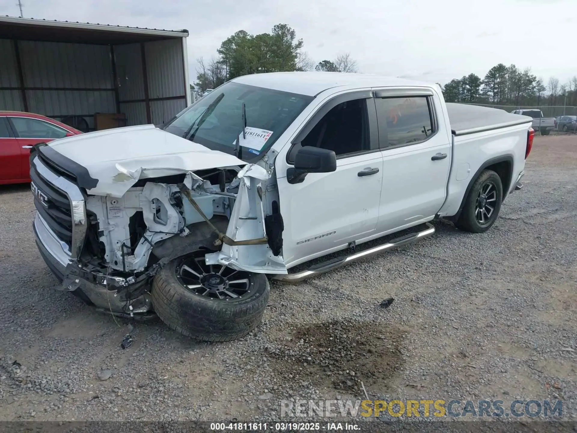 2 Photograph of a damaged car 3GTP8AEH9MG278344 GMC SIERRA 1500 2021