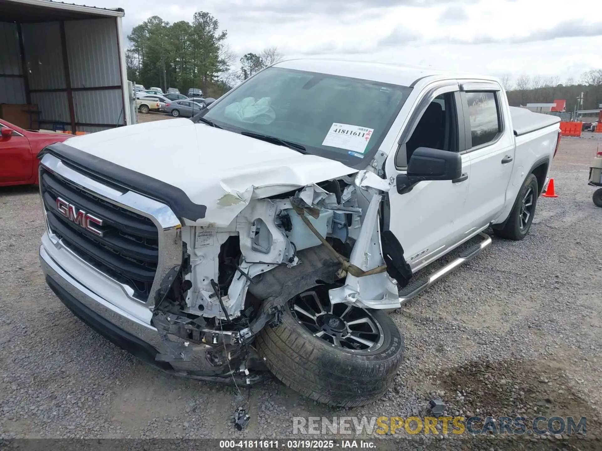 6 Photograph of a damaged car 3GTP8AEH9MG278344 GMC SIERRA 1500 2021