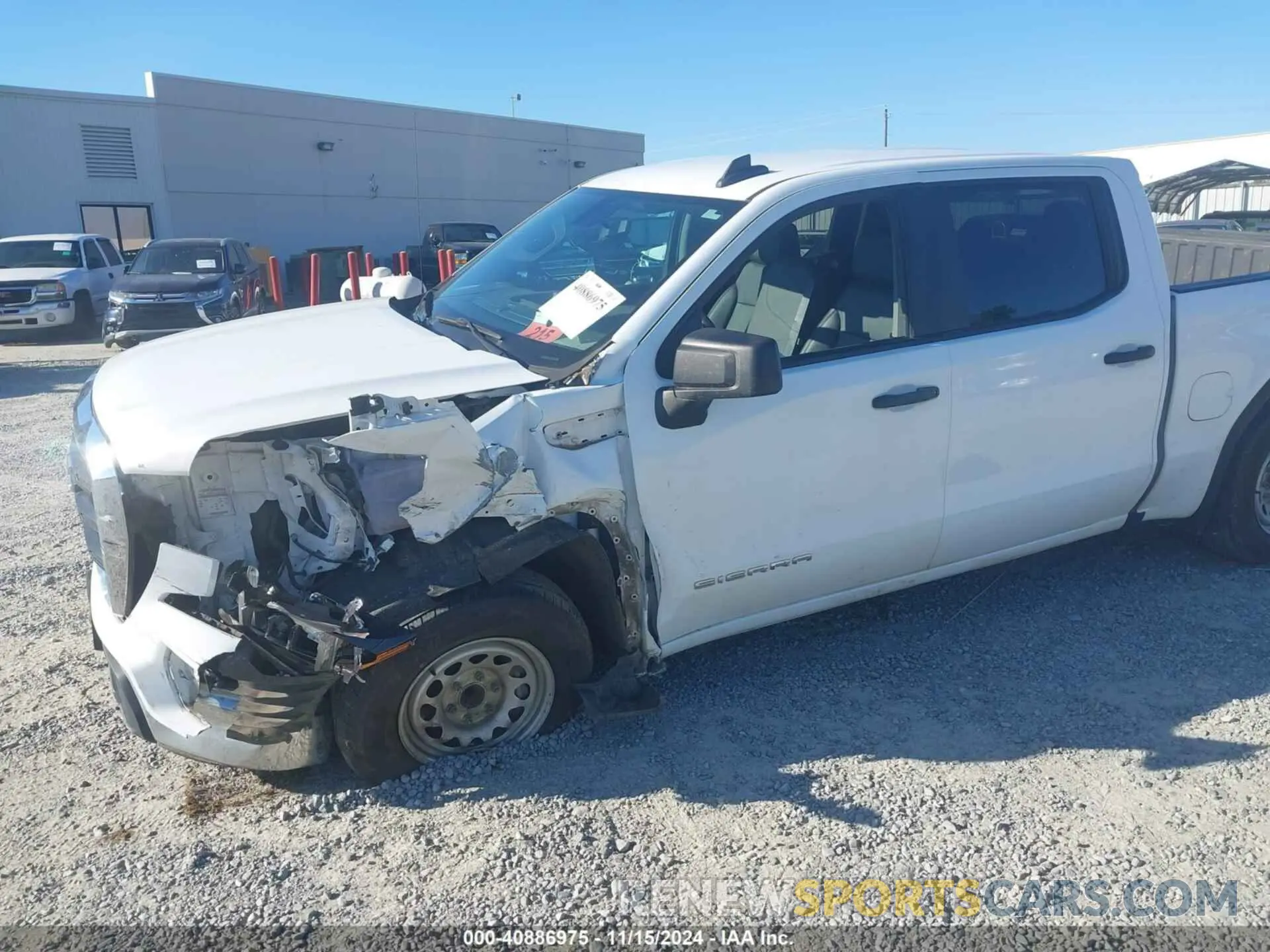 6 Photograph of a damaged car 3GTP8AEKXMG345996 GMC SIERRA 1500 2021