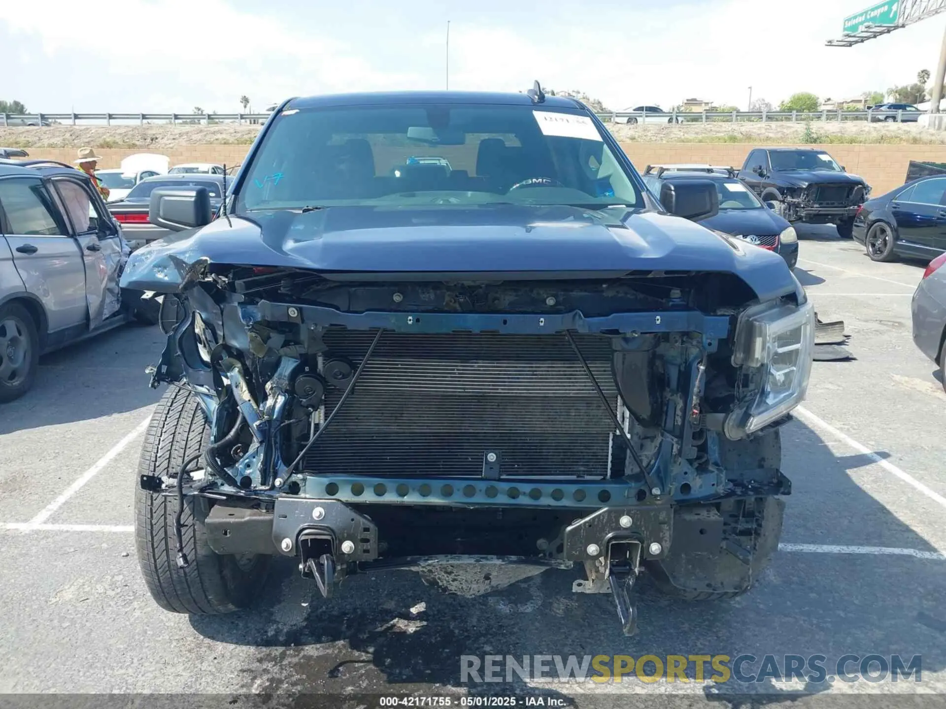 13 Photograph of a damaged car 3GTP8CED7MG478275 GMC SIERRA 1500 2021