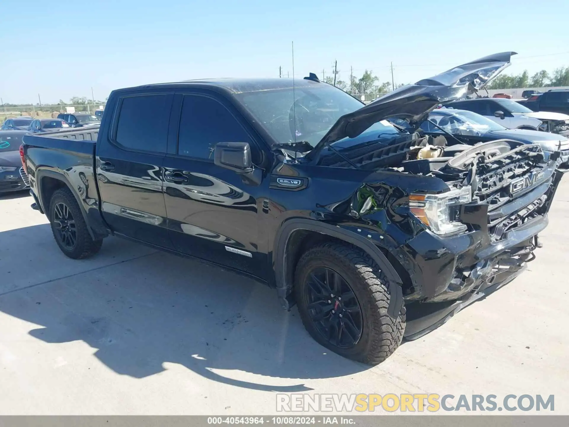 1 Photograph of a damaged car 3GTP8CED9MG158410 GMC SIERRA 1500 2021