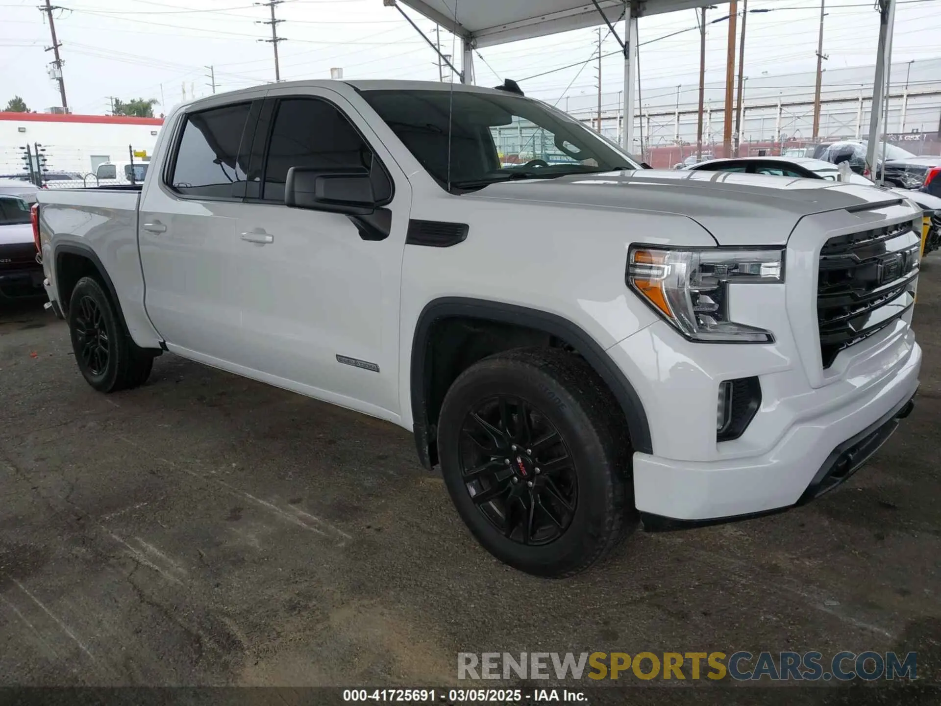 1 Photograph of a damaged car 3GTP8CEK6MG480825 GMC SIERRA 1500 2021