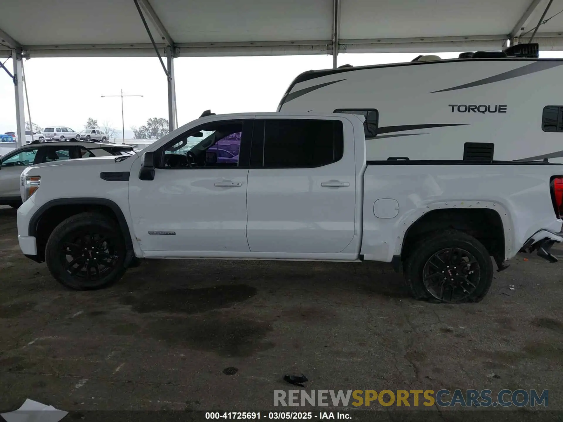 14 Photograph of a damaged car 3GTP8CEK6MG480825 GMC SIERRA 1500 2021