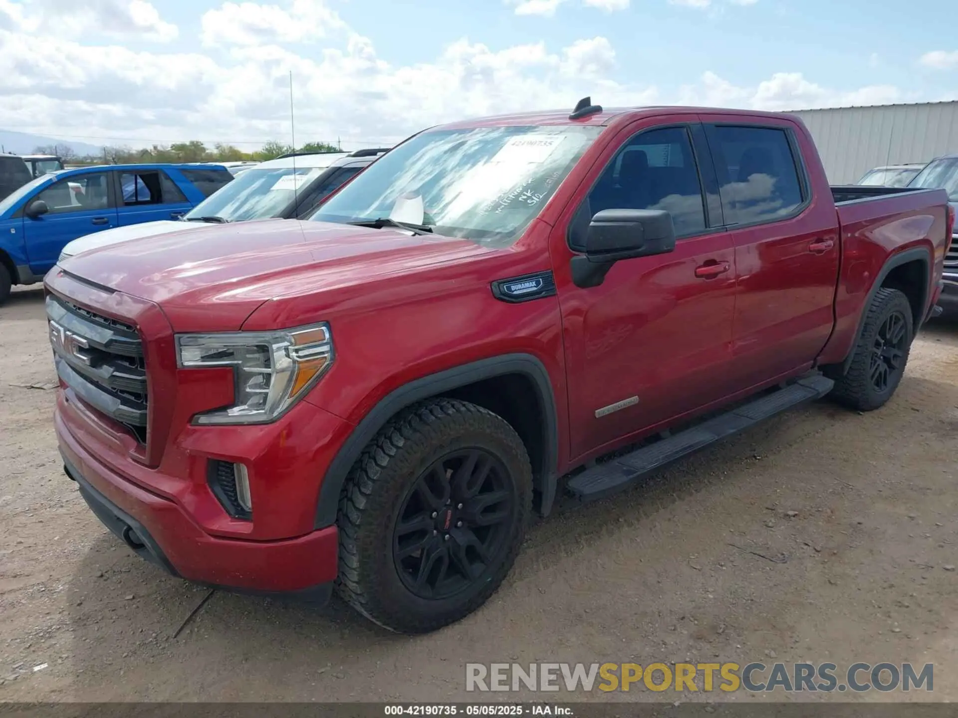 2 Photograph of a damaged car 3GTP8CET1MG422338 GMC SIERRA 1500 2021