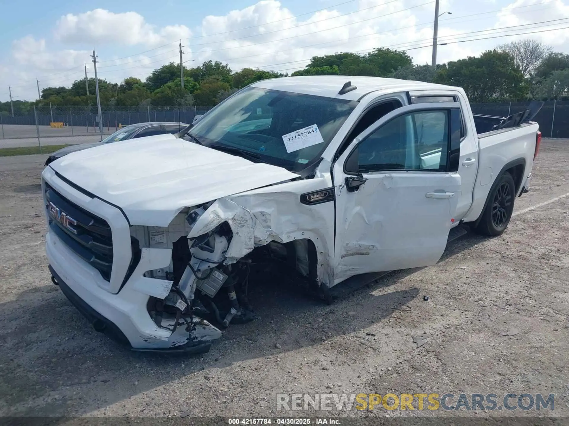 2 Photograph of a damaged car 3GTP8CET7MG371993 GMC SIERRA 1500 2021