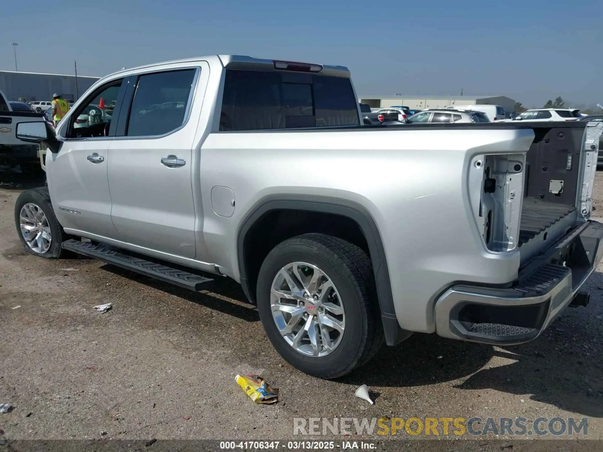 3 Photograph of a damaged car 3GTP8DEDXMG320096 GMC SIERRA 1500 2021
