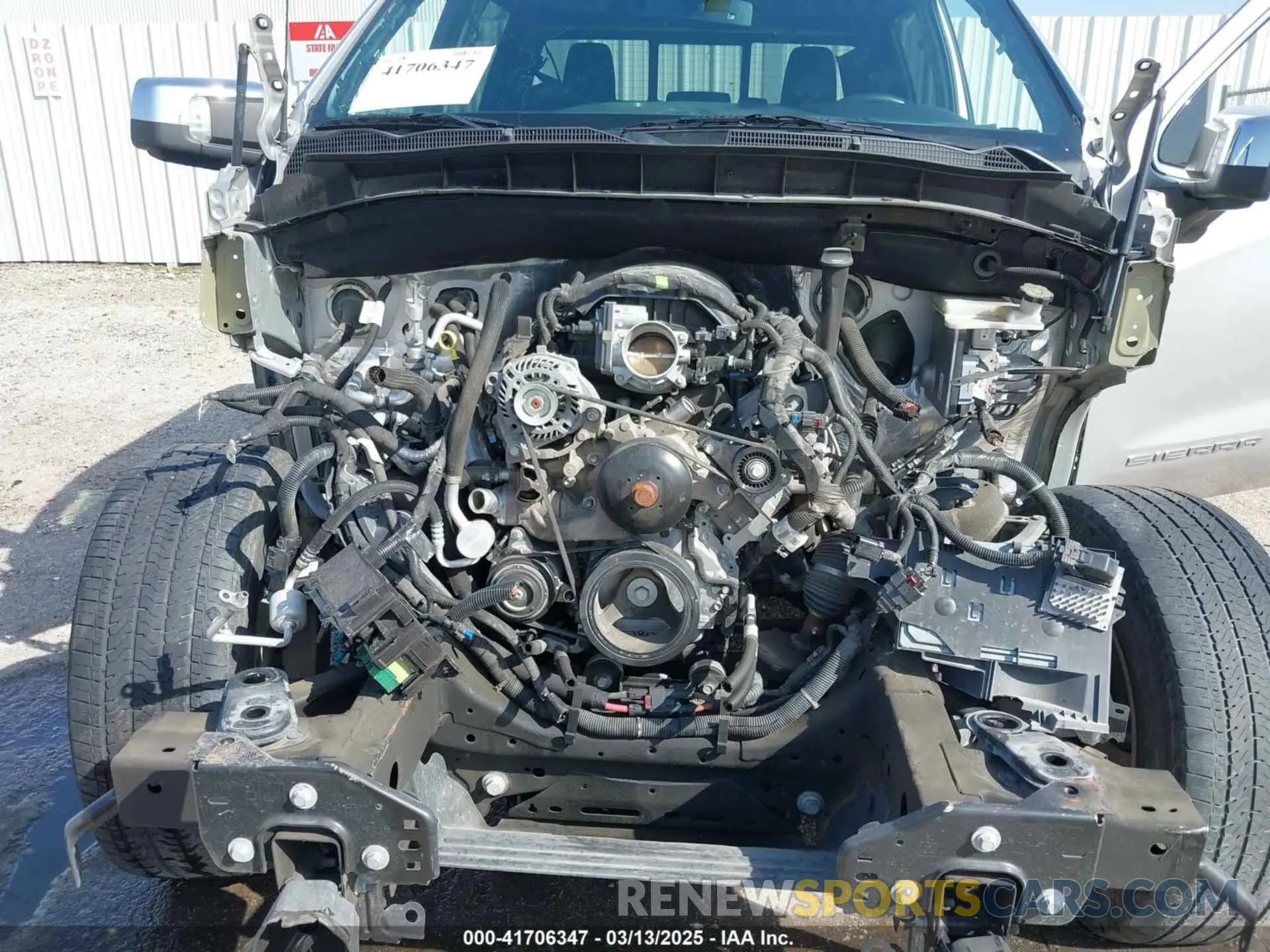 6 Photograph of a damaged car 3GTP8DEDXMG320096 GMC SIERRA 1500 2021