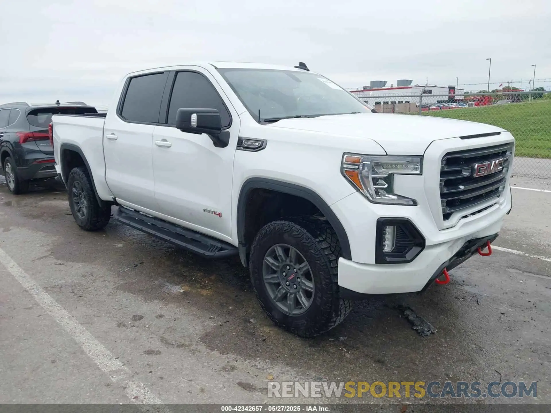 1 Photograph of a damaged car 3GTP9EED4MG390227 GMC SIERRA 1500 2021