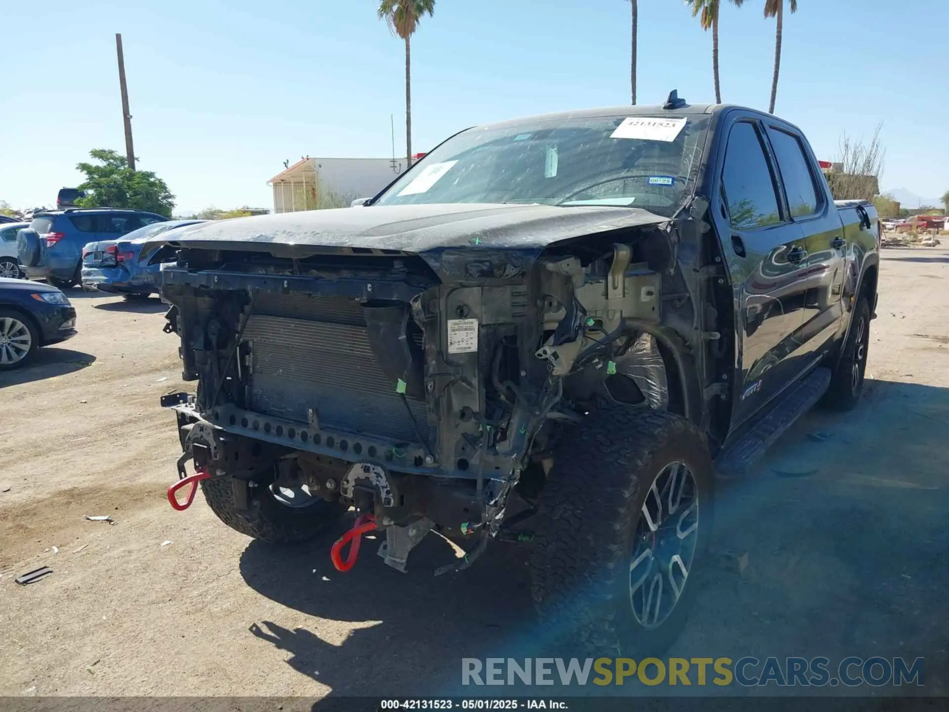 6 Photograph of a damaged car 3GTP9EED4MG390907 GMC SIERRA 1500 2021