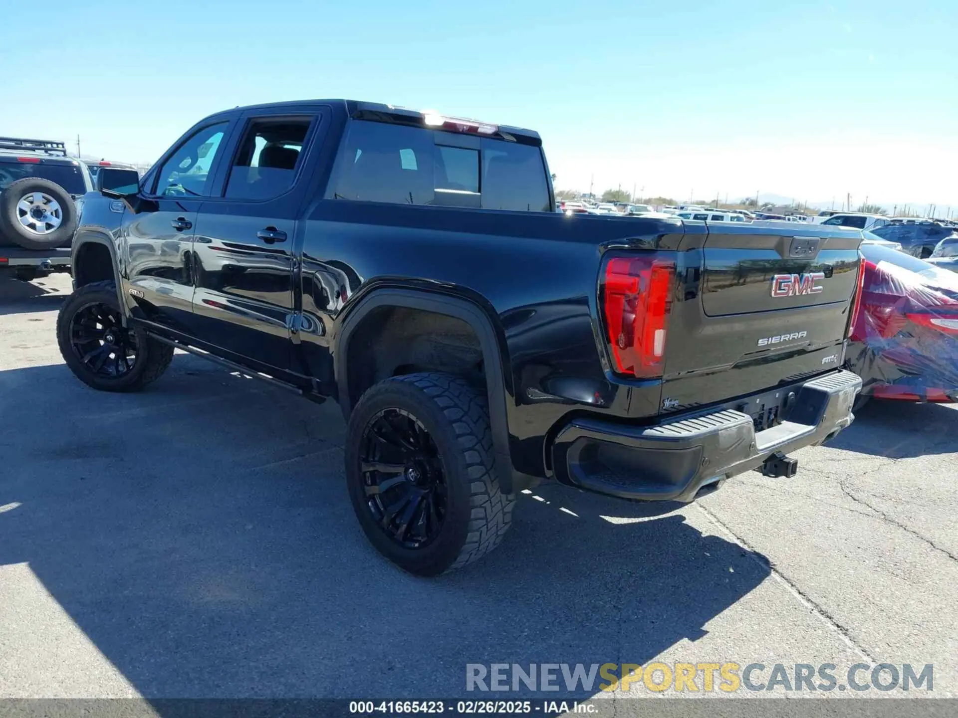 3 Photograph of a damaged car 3GTP9EED5MG206008 GMC SIERRA 1500 2021