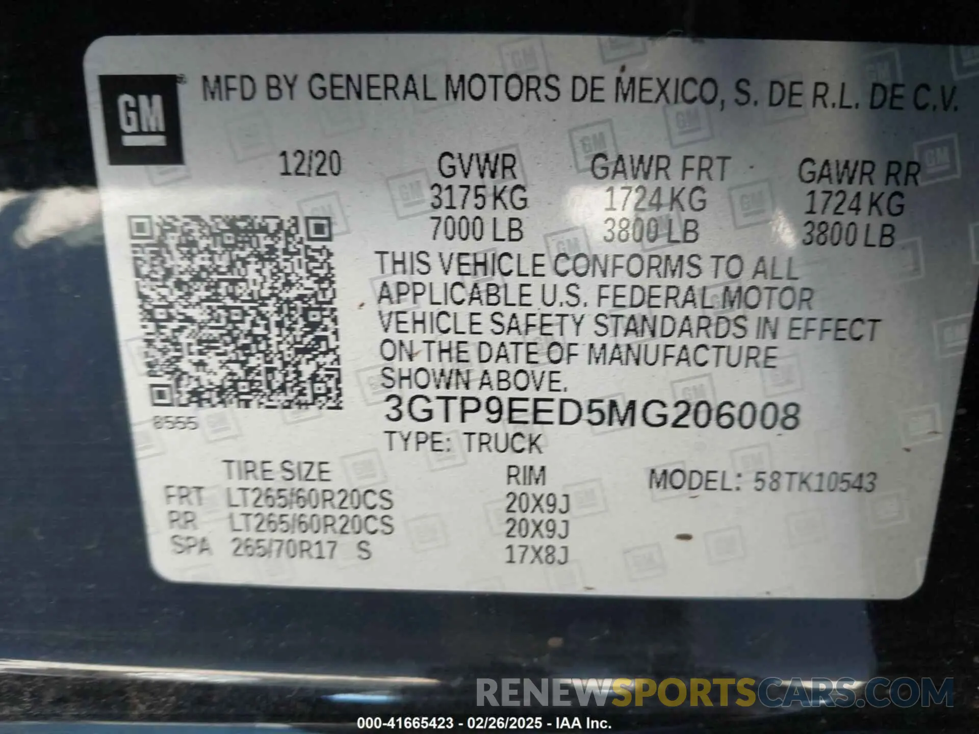 9 Photograph of a damaged car 3GTP9EED5MG206008 GMC SIERRA 1500 2021
