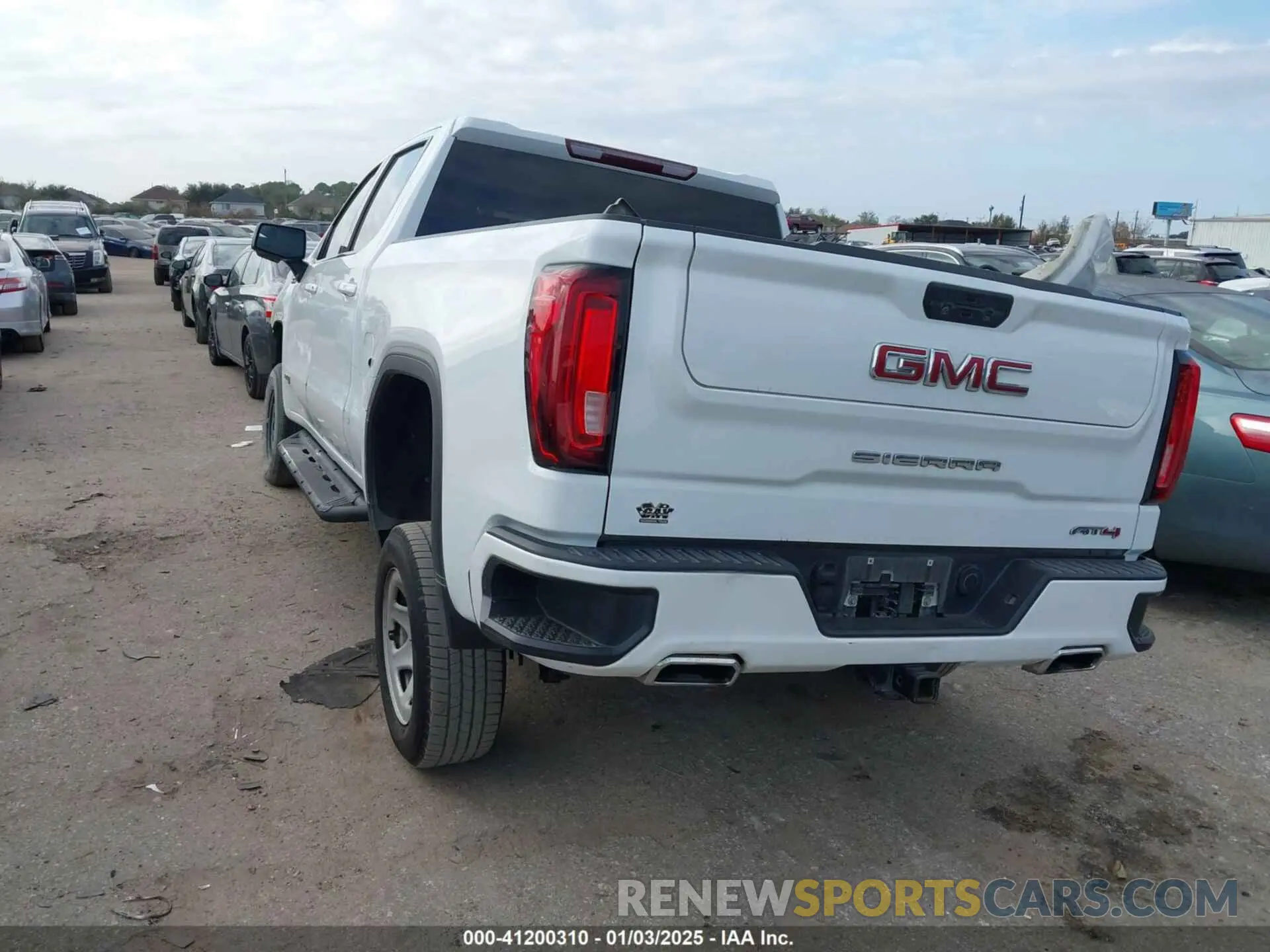 3 Photograph of a damaged car 3GTP9EED6MG421784 GMC SIERRA 1500 2021