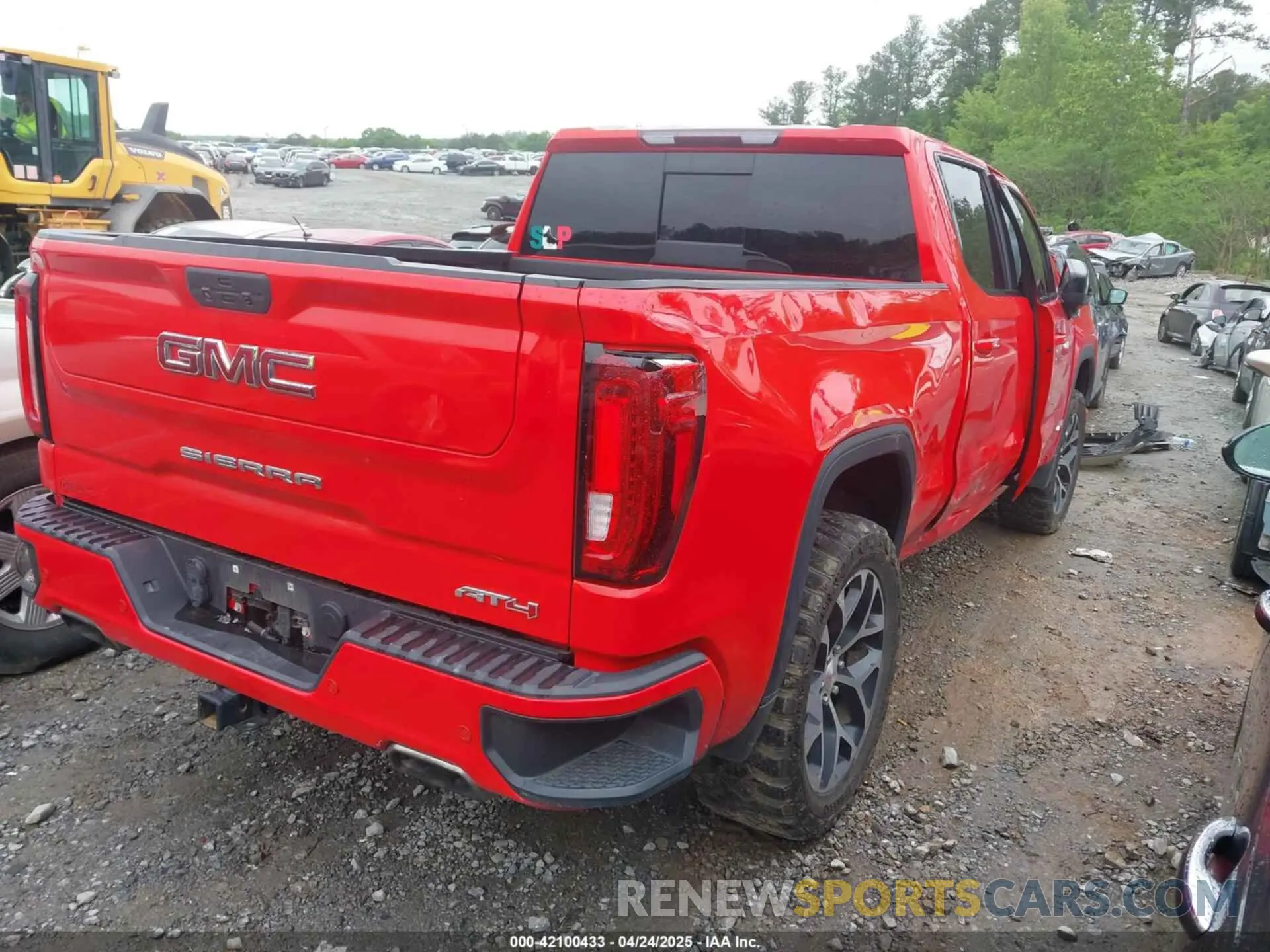 4 Photograph of a damaged car 3GTP9EED8MG189186 GMC SIERRA 1500 2021