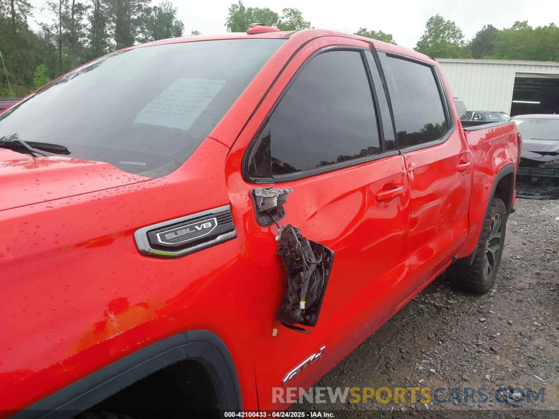 6 Photograph of a damaged car 3GTP9EED8MG189186 GMC SIERRA 1500 2021