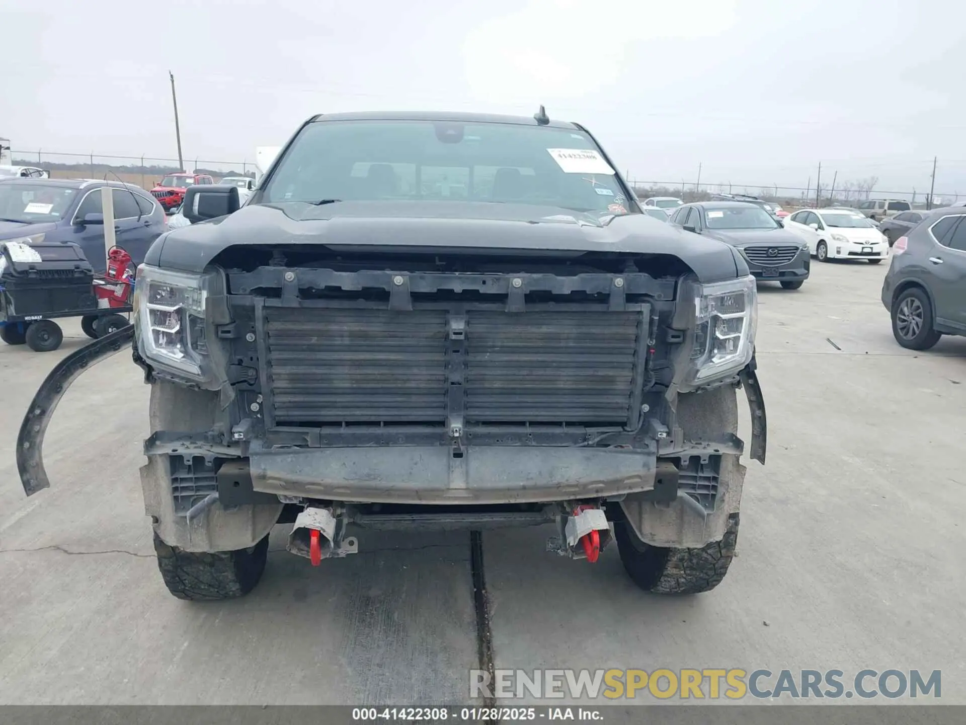 12 Photograph of a damaged car 3GTP9EED9MG298241 GMC SIERRA 1500 2021