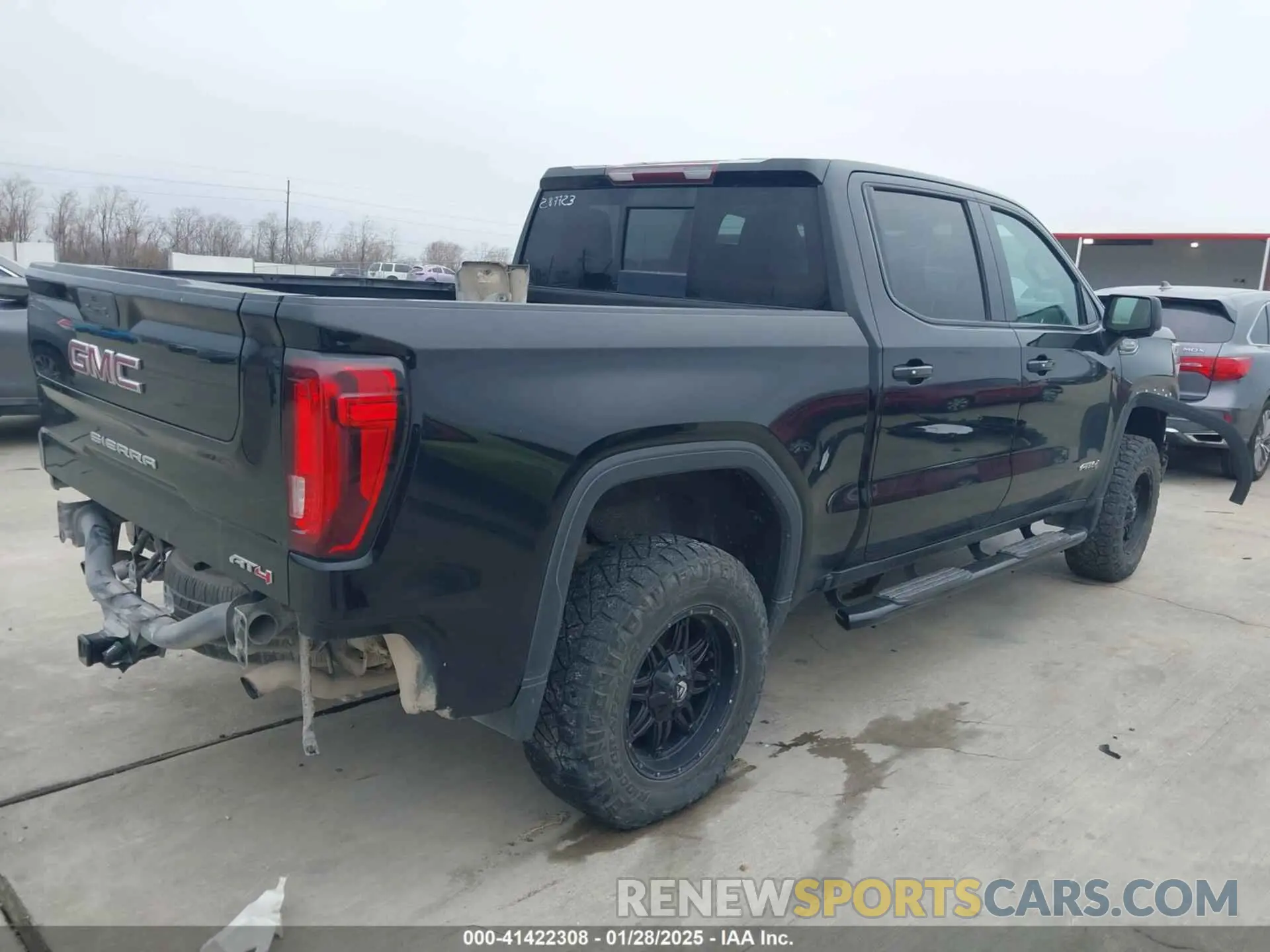 4 Photograph of a damaged car 3GTP9EED9MG298241 GMC SIERRA 1500 2021