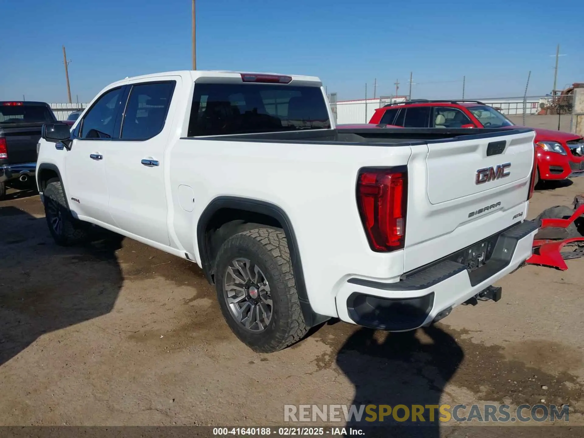 3 Photograph of a damaged car 3GTP9EEL1MG105264 GMC SIERRA 1500 2021