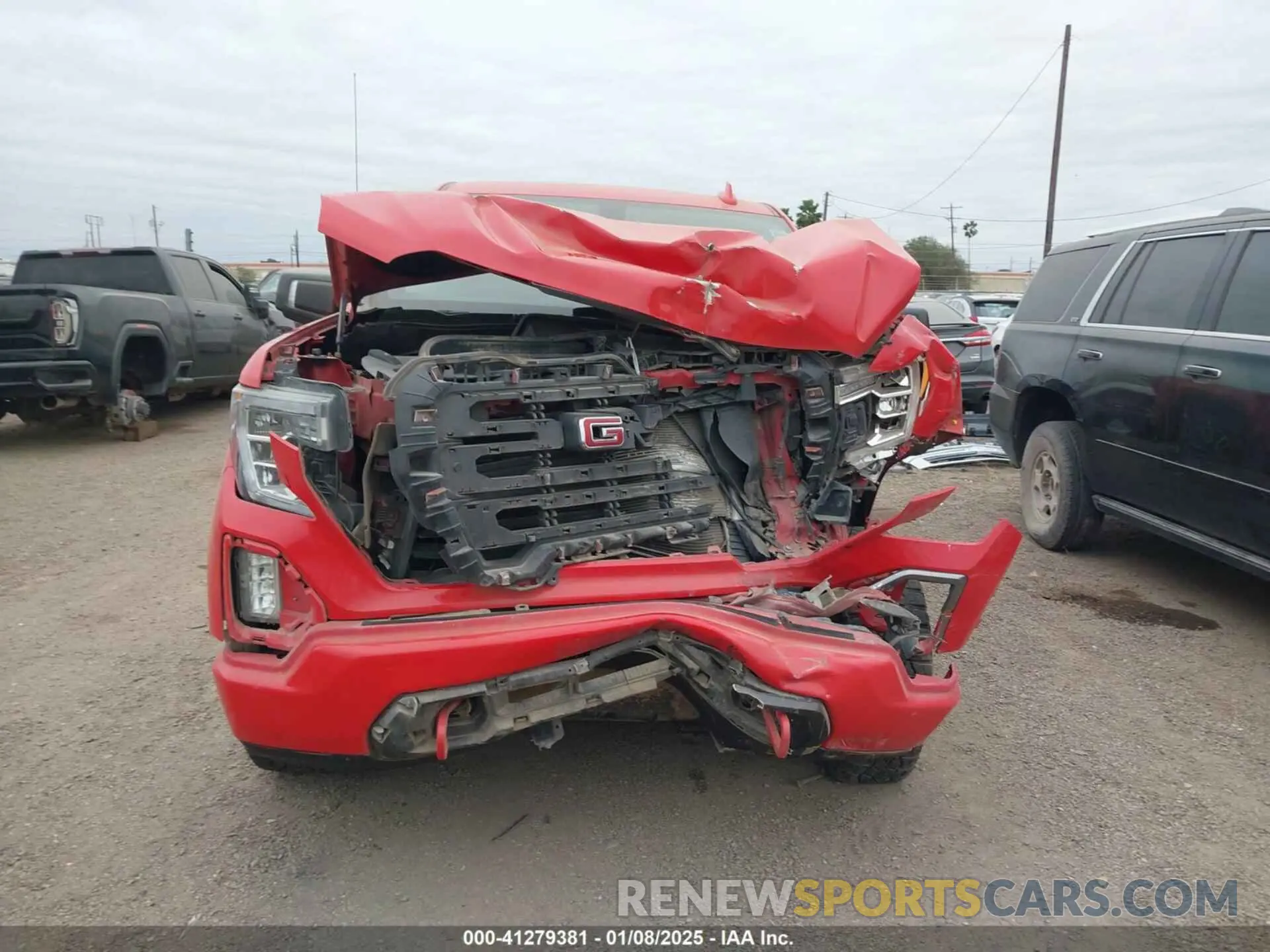 11 Photograph of a damaged car 3GTP9EEL1MG465554 GMC SIERRA 1500 2021