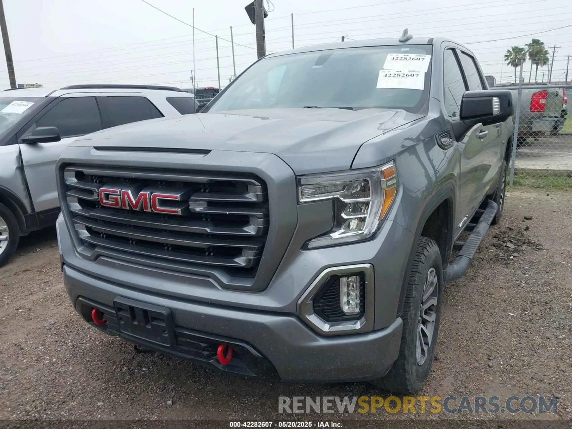 2 Photograph of a damaged car 3GTP9EEL3MG388668 GMC SIERRA 1500 2021
