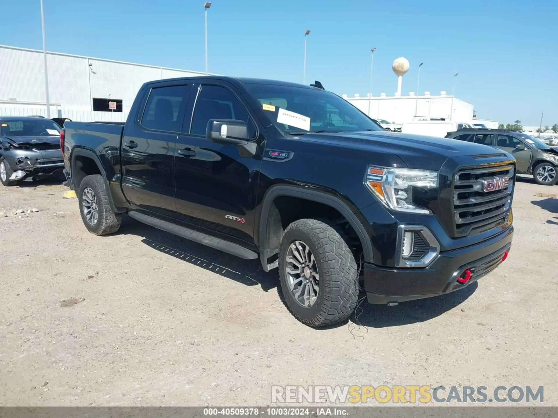 1 Photograph of a damaged car 3GTP9EEL5MG408290 GMC SIERRA 1500 2021