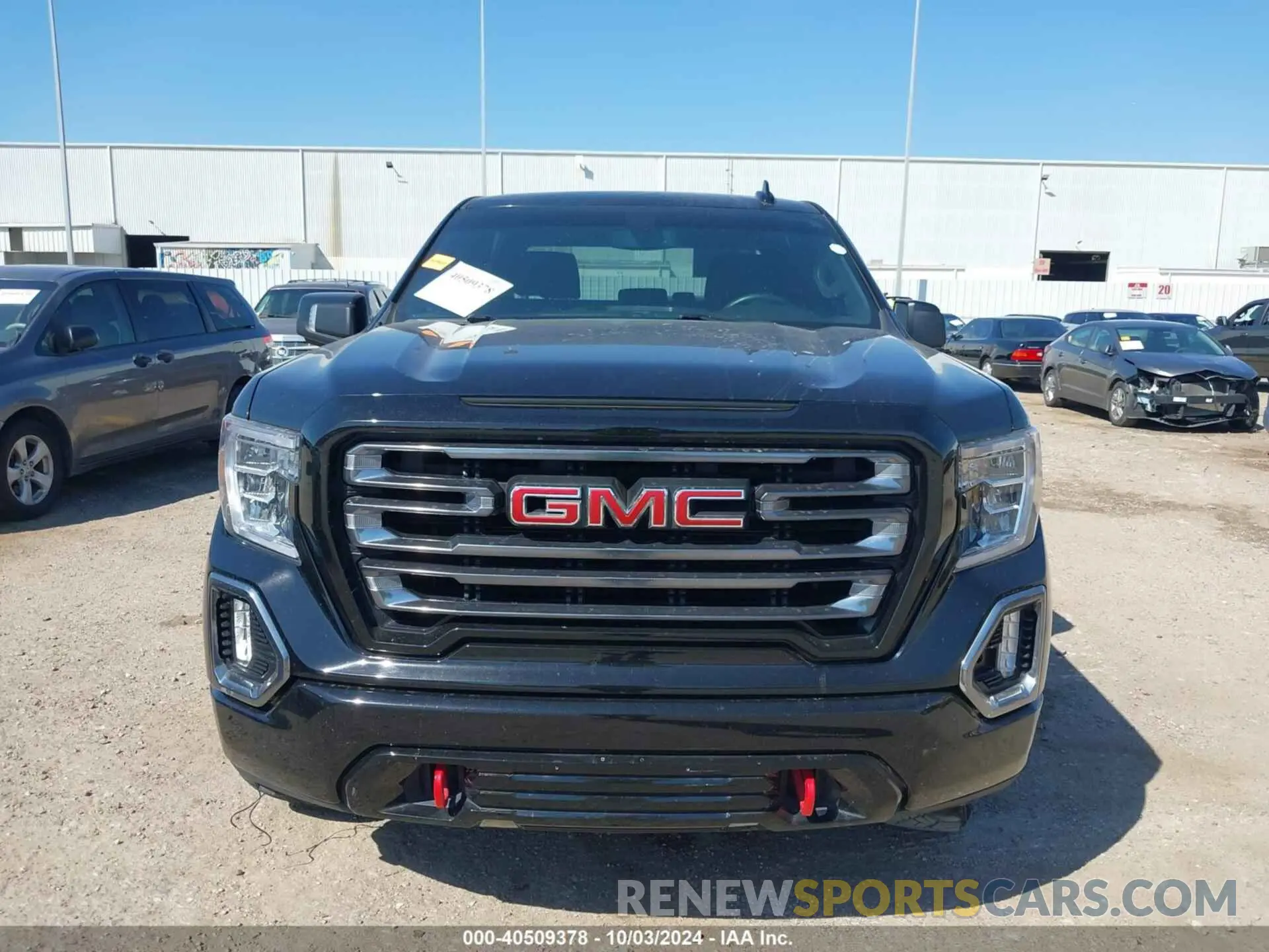 11 Photograph of a damaged car 3GTP9EEL5MG408290 GMC SIERRA 1500 2021