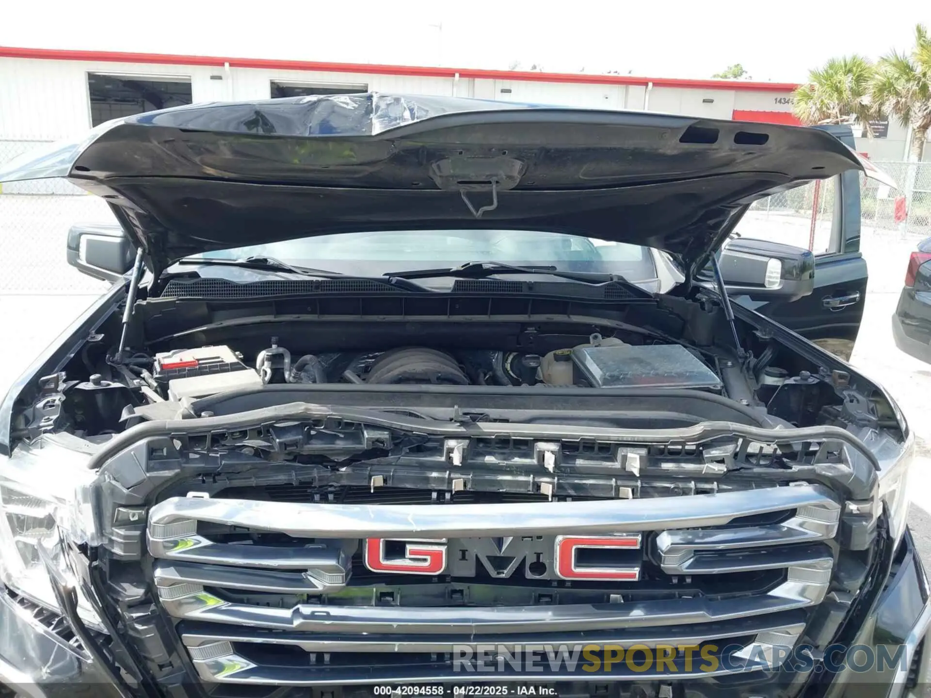 10 Photograph of a damaged car 3GTP9EEL6MG296549 GMC SIERRA 1500 2021