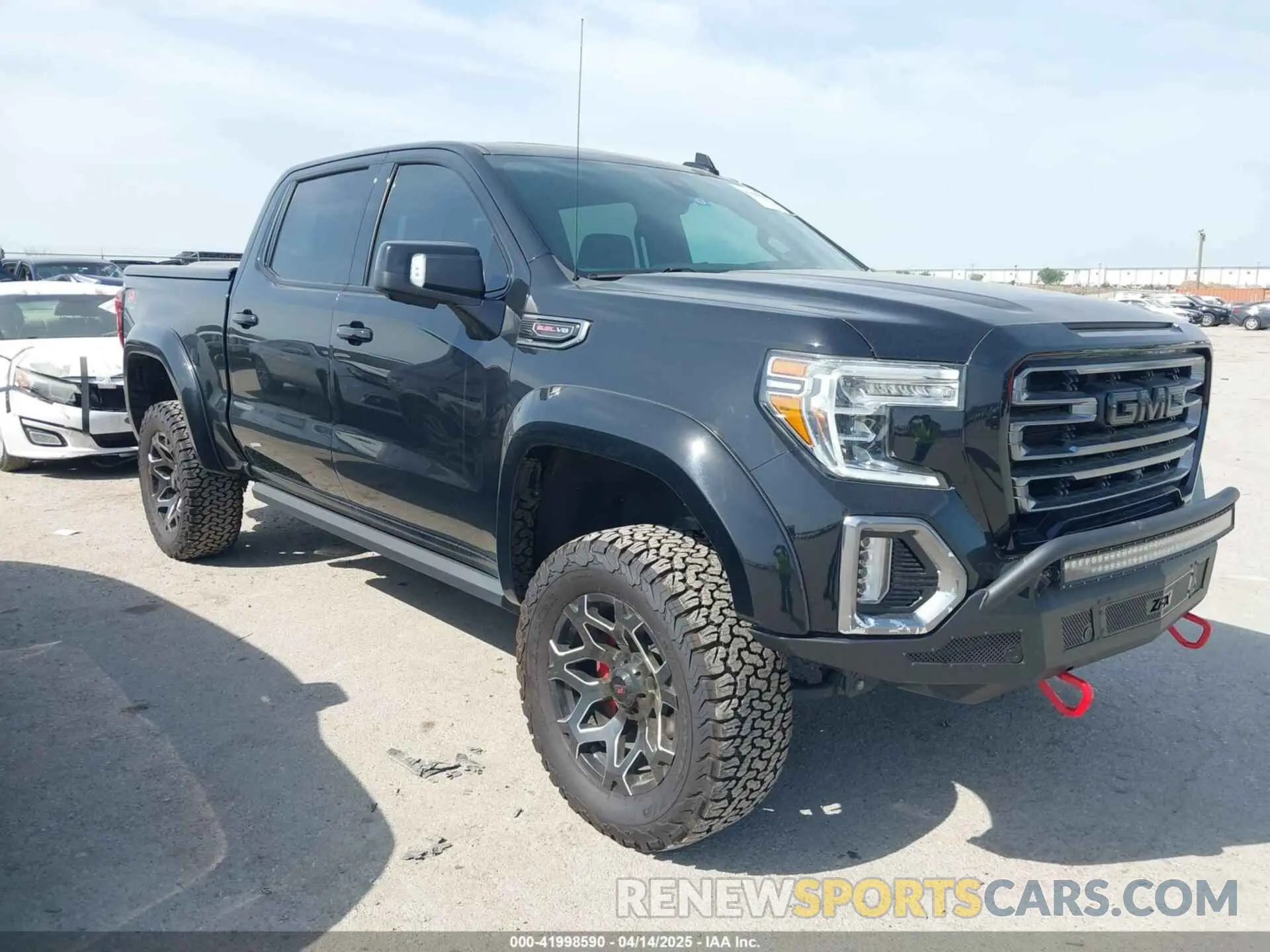 1 Photograph of a damaged car 3GTP9EEL8MG222498 GMC SIERRA 1500 2021