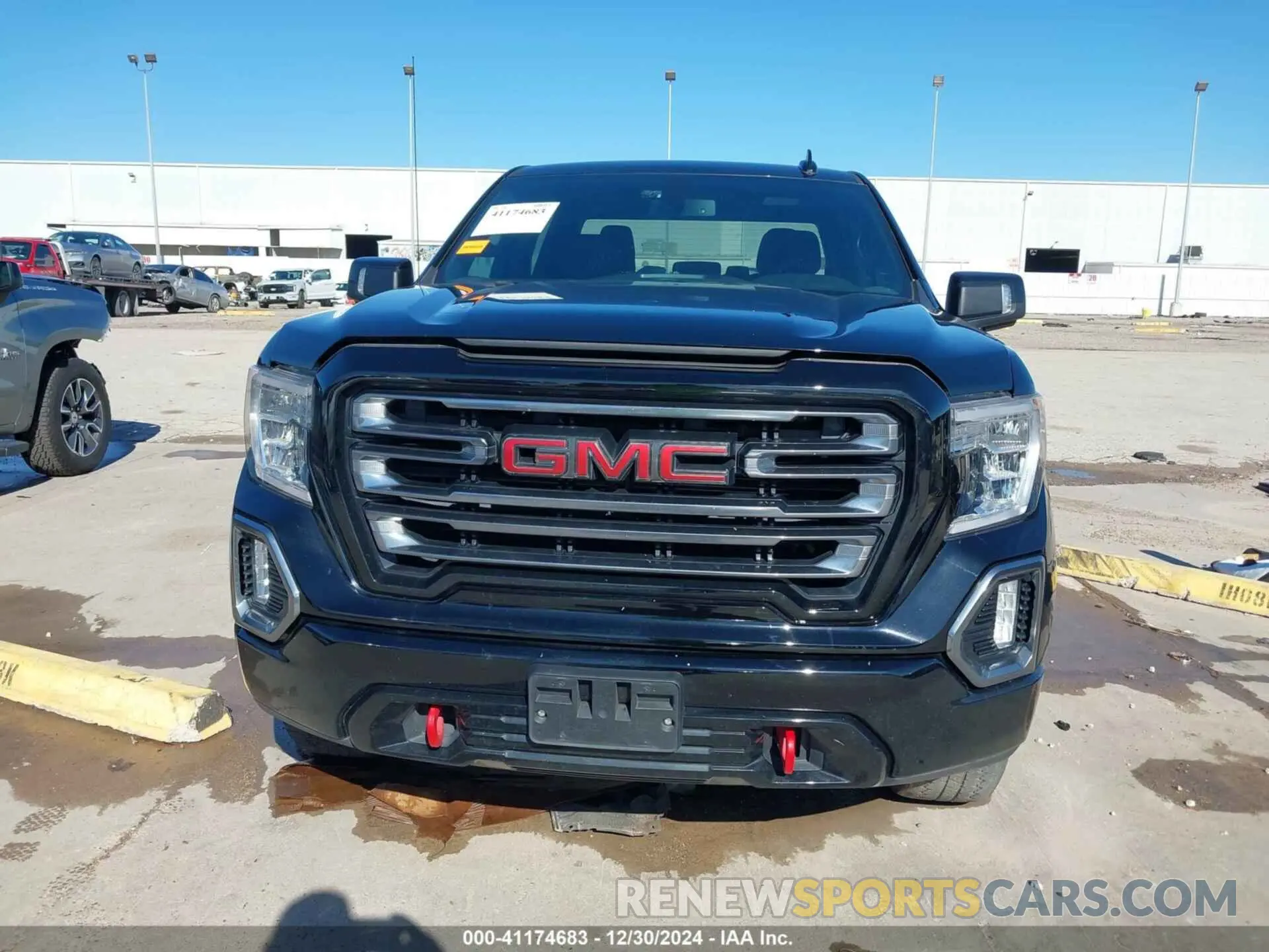 11 Photograph of a damaged car 3GTP9EEL9MG448601 GMC SIERRA 1500 2021