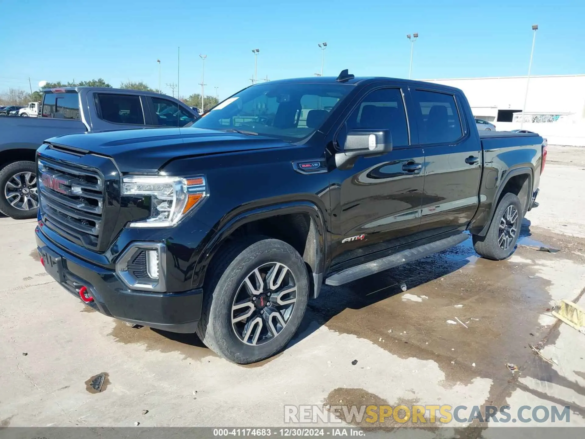 2 Photograph of a damaged car 3GTP9EEL9MG448601 GMC SIERRA 1500 2021