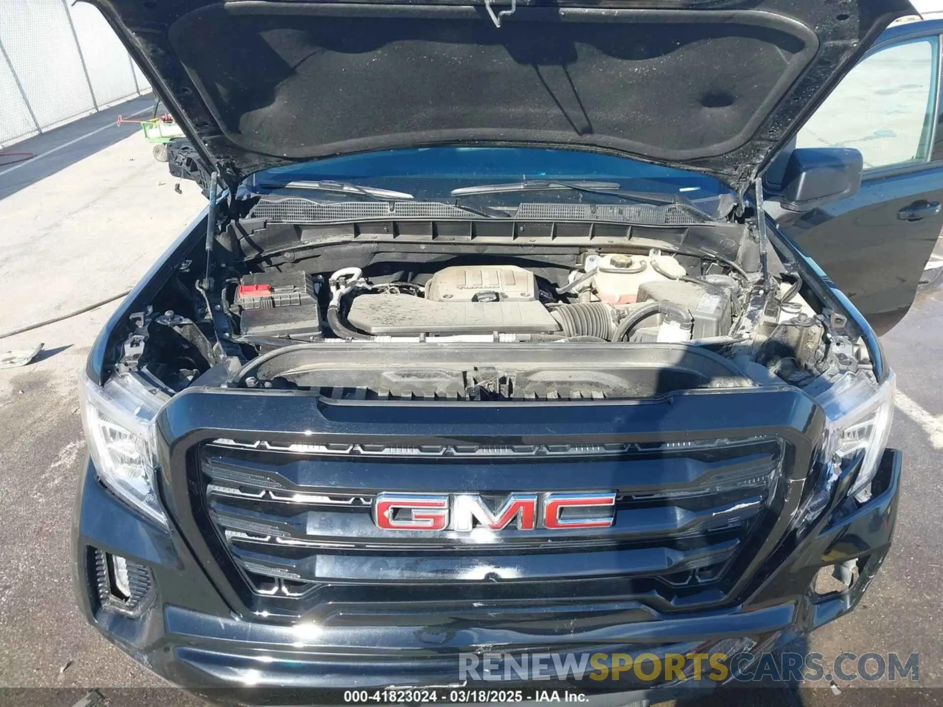 10 Photograph of a damaged car 3GTP9GEK0MG404389 GMC SIERRA 1500 2021