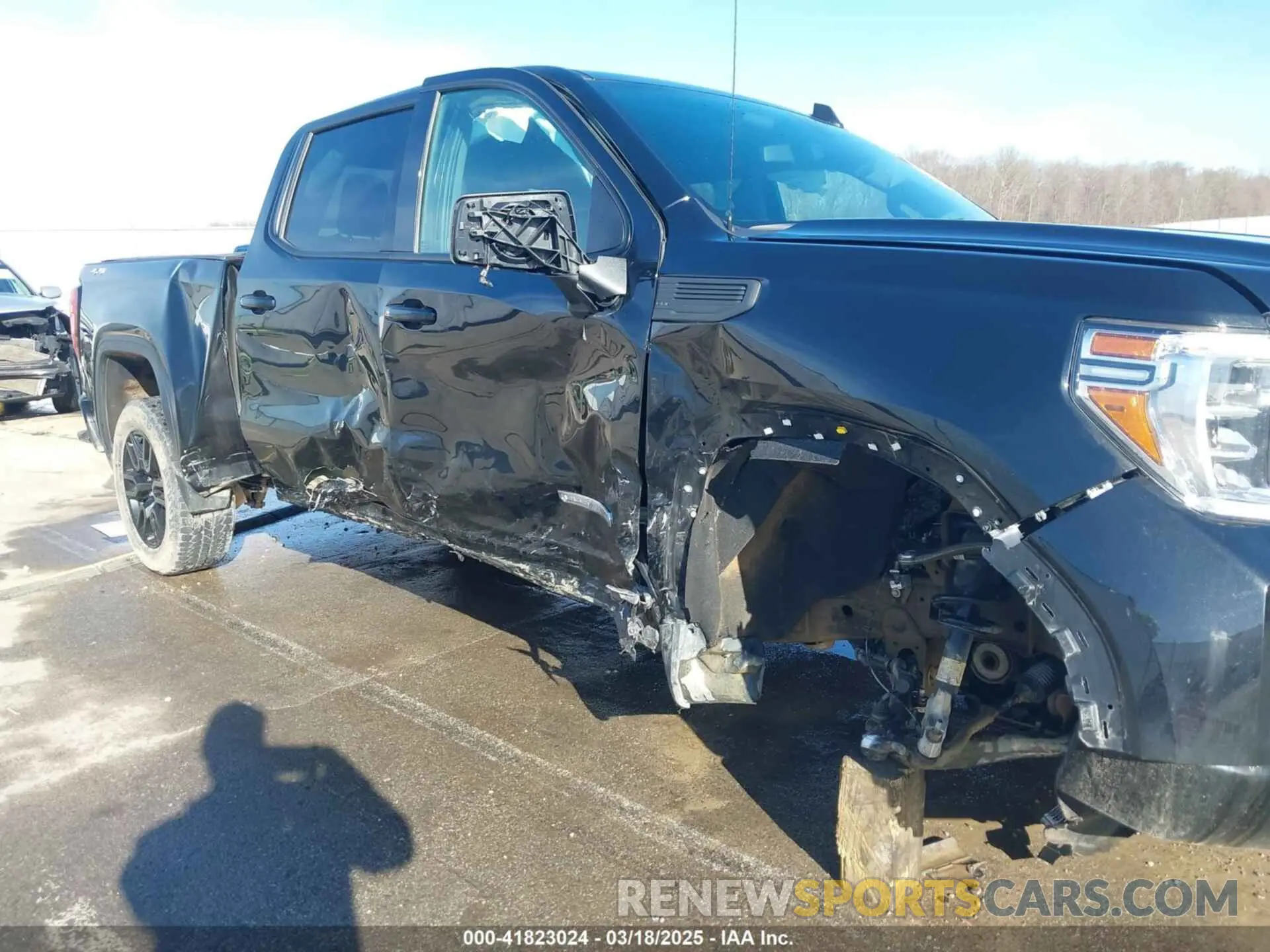 6 Photograph of a damaged car 3GTP9GEK0MG404389 GMC SIERRA 1500 2021