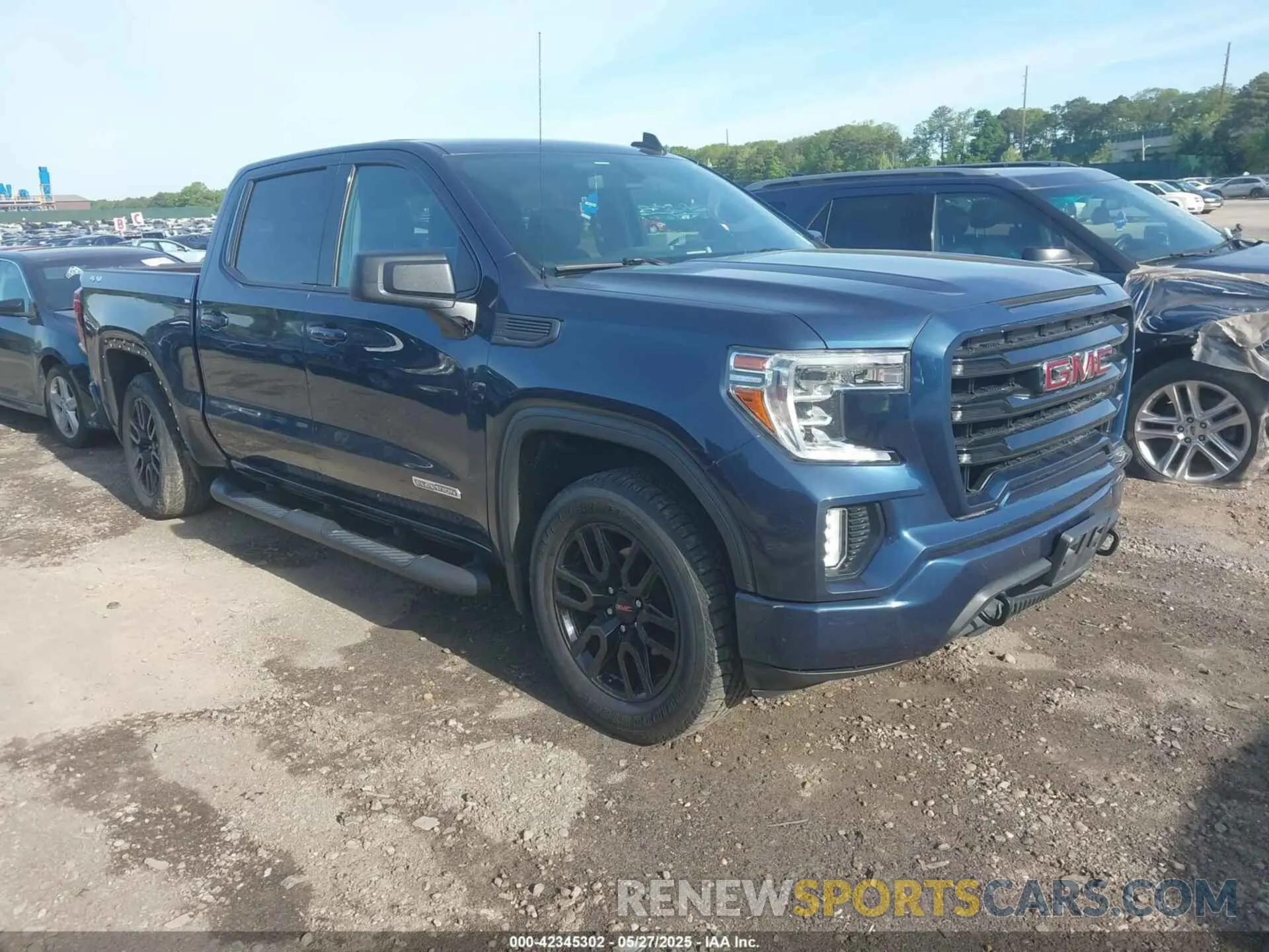 1 Photograph of a damaged car 3GTP9GEK4MG392893 GMC SIERRA 1500 2021