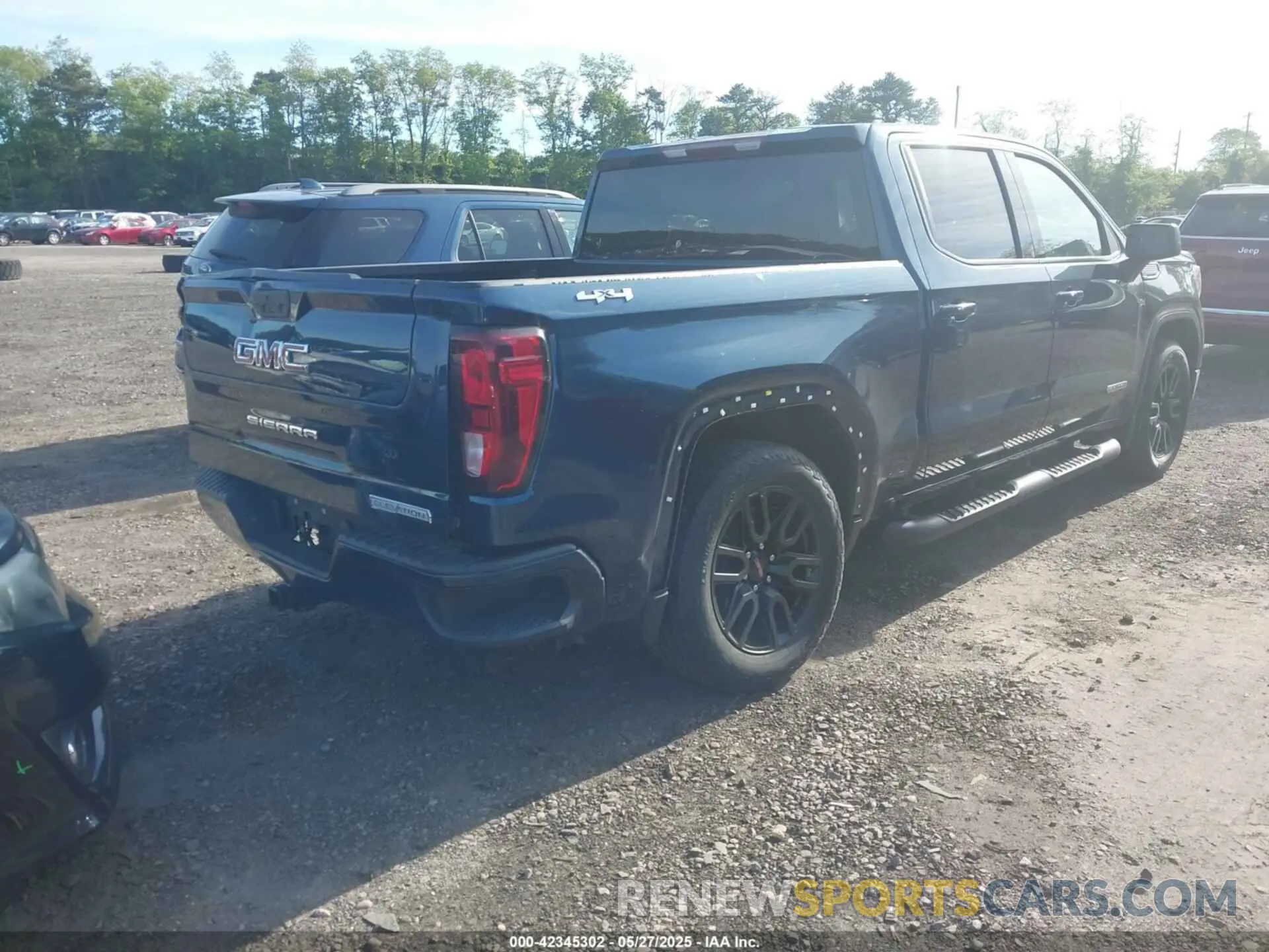 4 Photograph of a damaged car 3GTP9GEK4MG392893 GMC SIERRA 1500 2021