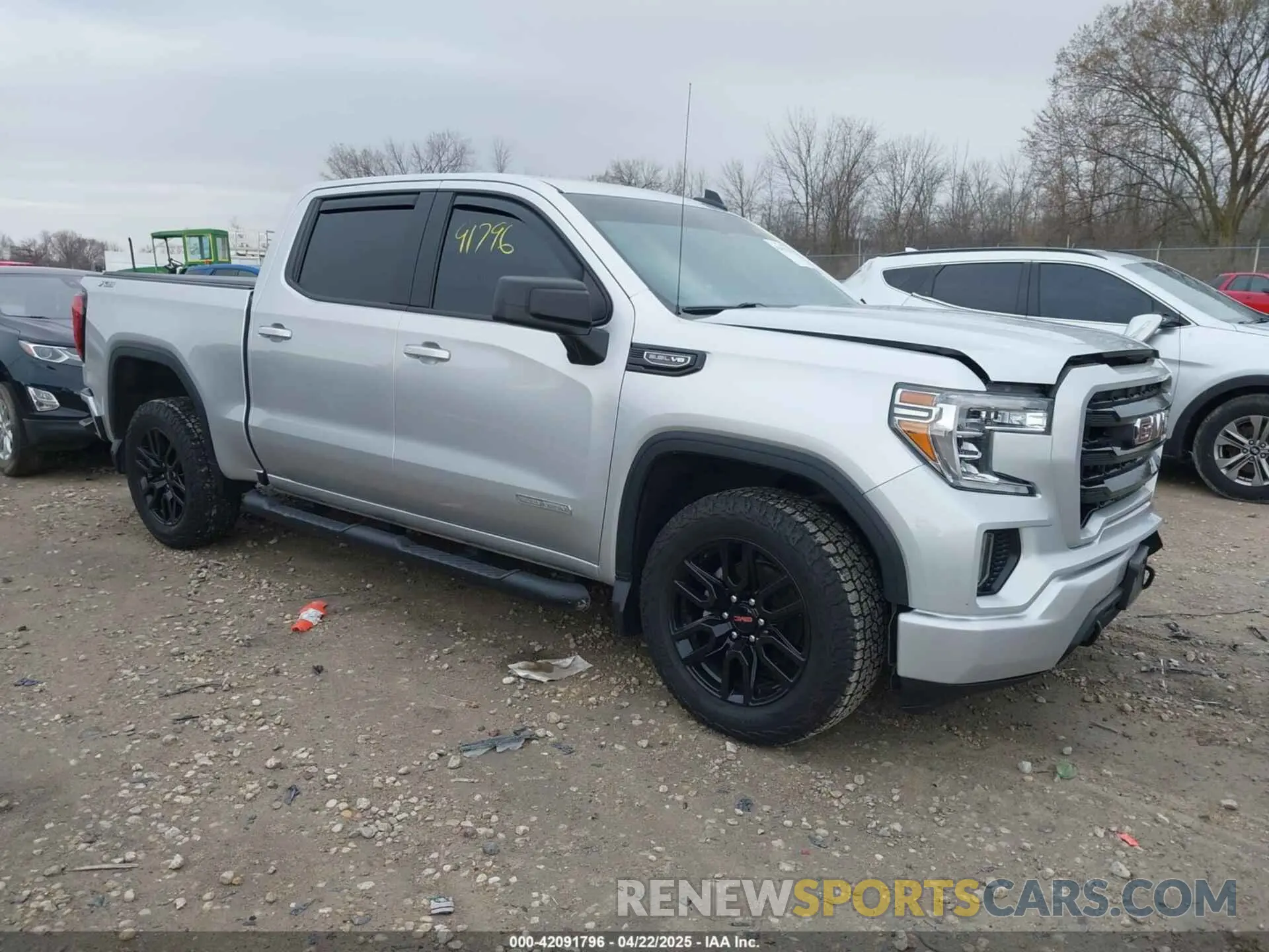 1 Photograph of a damaged car 3GTU9CED7MG229264 GMC SIERRA 1500 2021