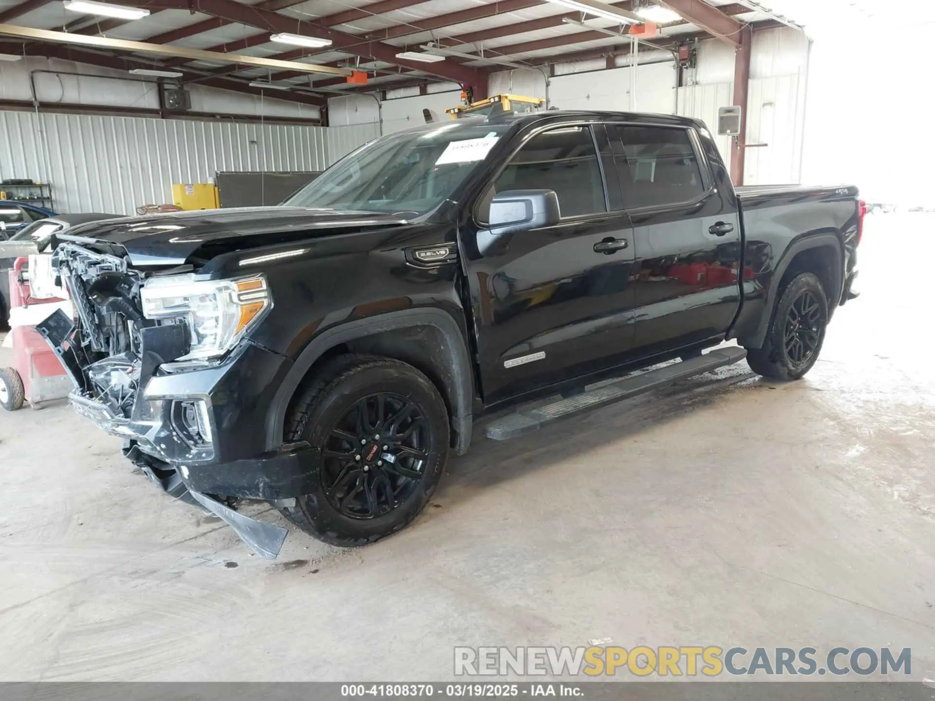 2 Photograph of a damaged car 3GTU9CED9MG327910 GMC SIERRA 1500 2021