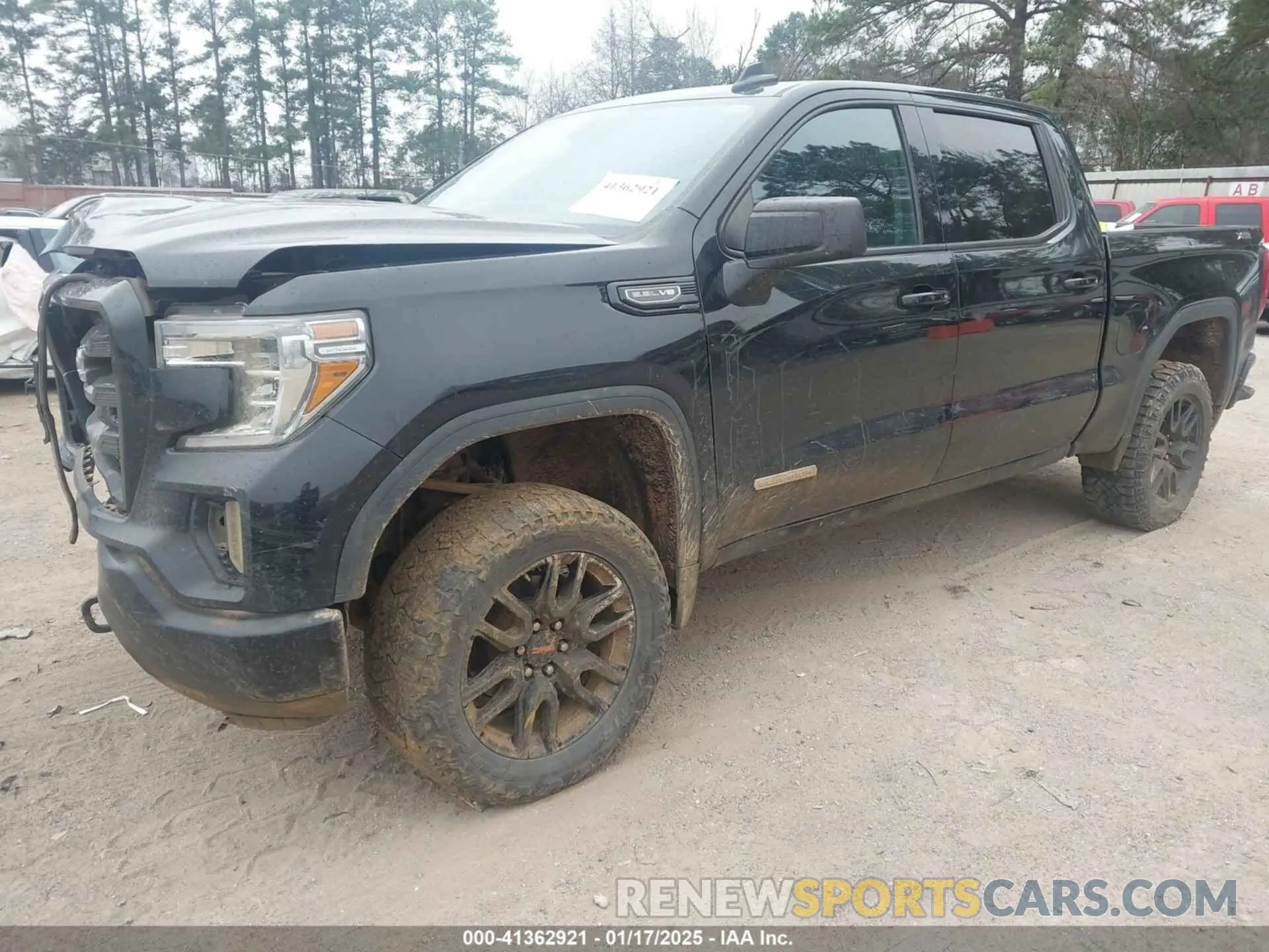 2 Photograph of a damaged car 3GTU9CED9MG368117 GMC SIERRA 1500 2021