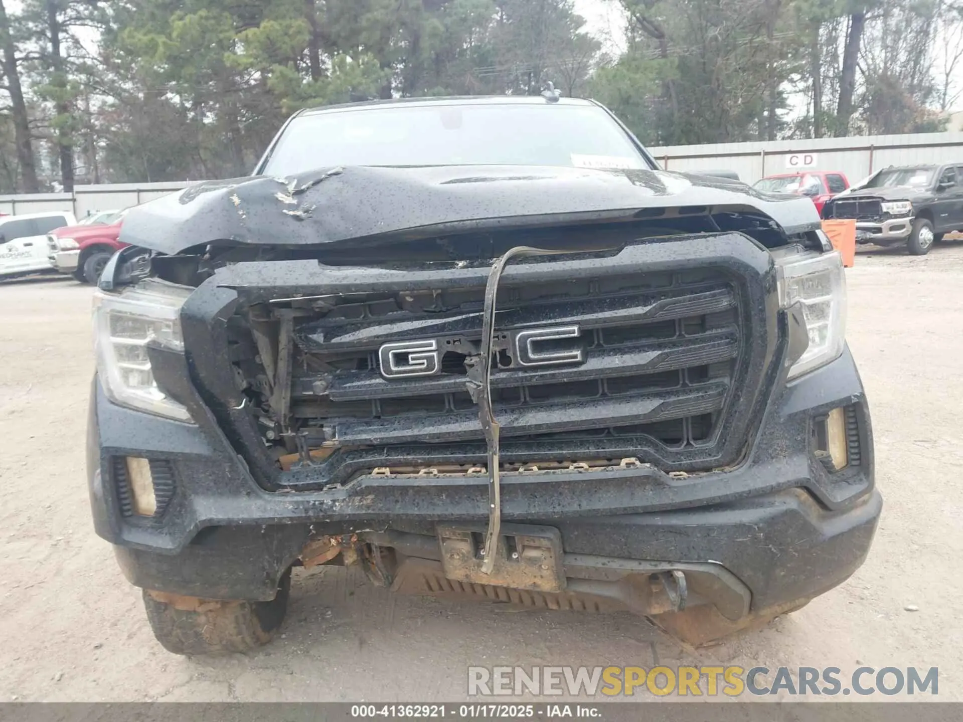 6 Photograph of a damaged car 3GTU9CED9MG368117 GMC SIERRA 1500 2021