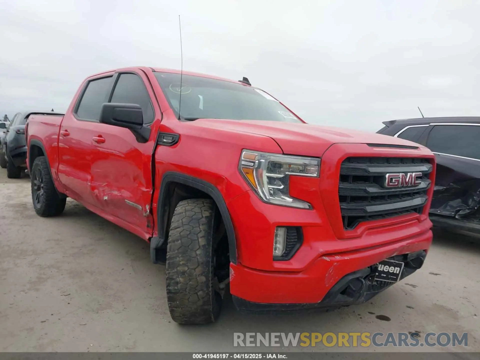 1 Photograph of a damaged car 3GTU9CET6MG276776 GMC SIERRA 1500 2021