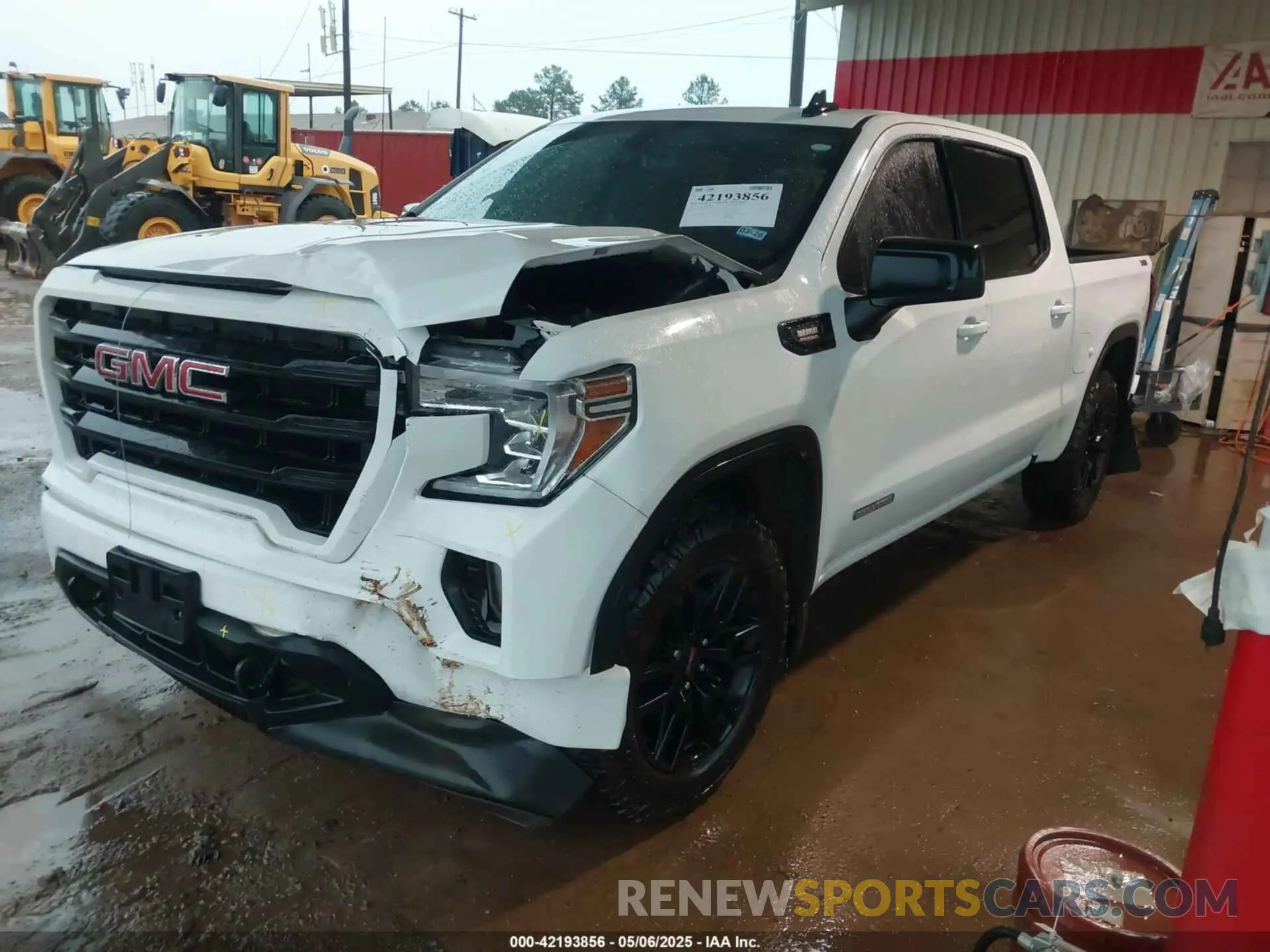 2 Photograph of a damaged car 3GTU9CET6MG435764 GMC SIERRA 1500 2021