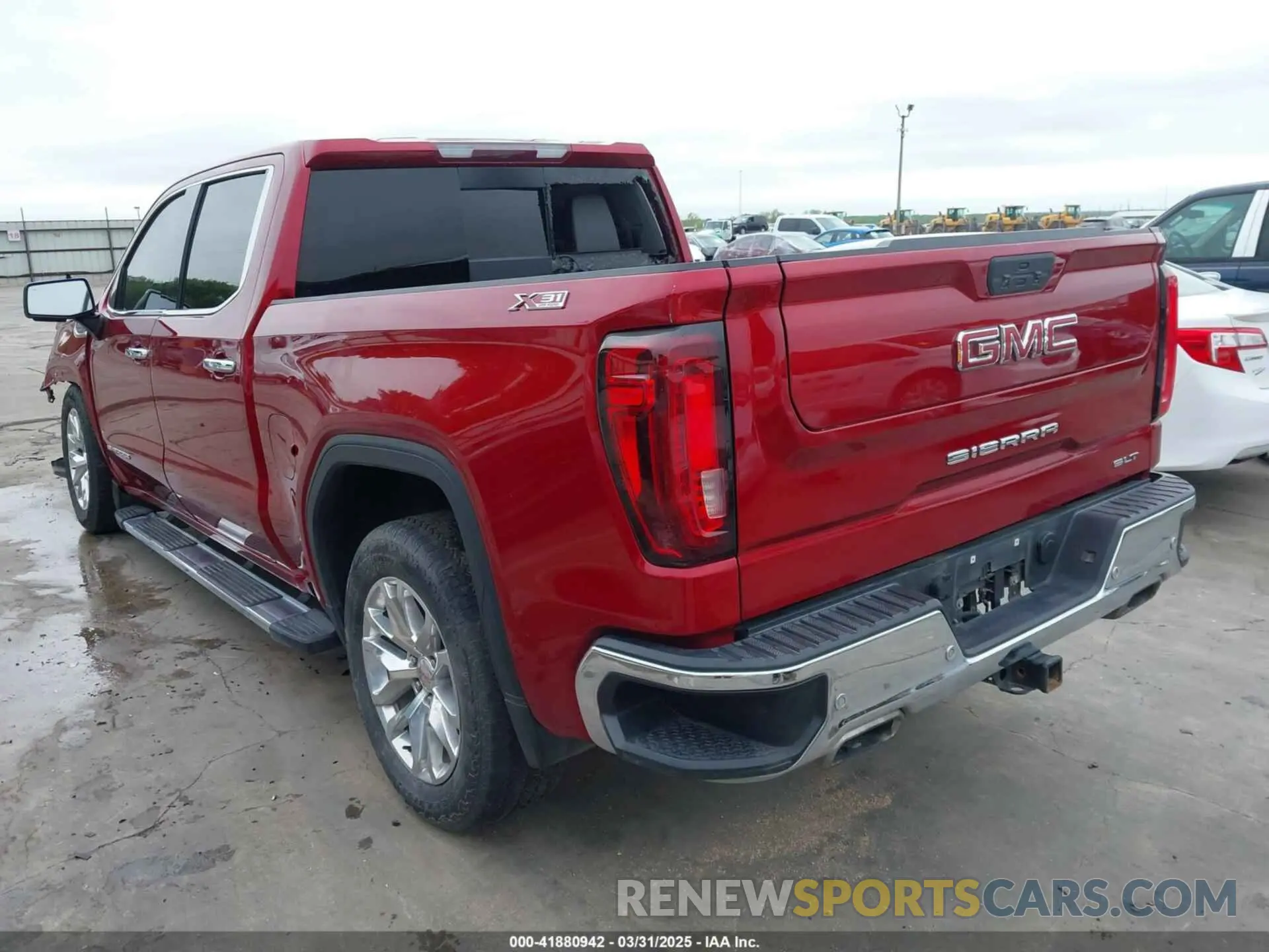 3 Photograph of a damaged car 3GTU9DED2MG153183 GMC SIERRA 1500 2021