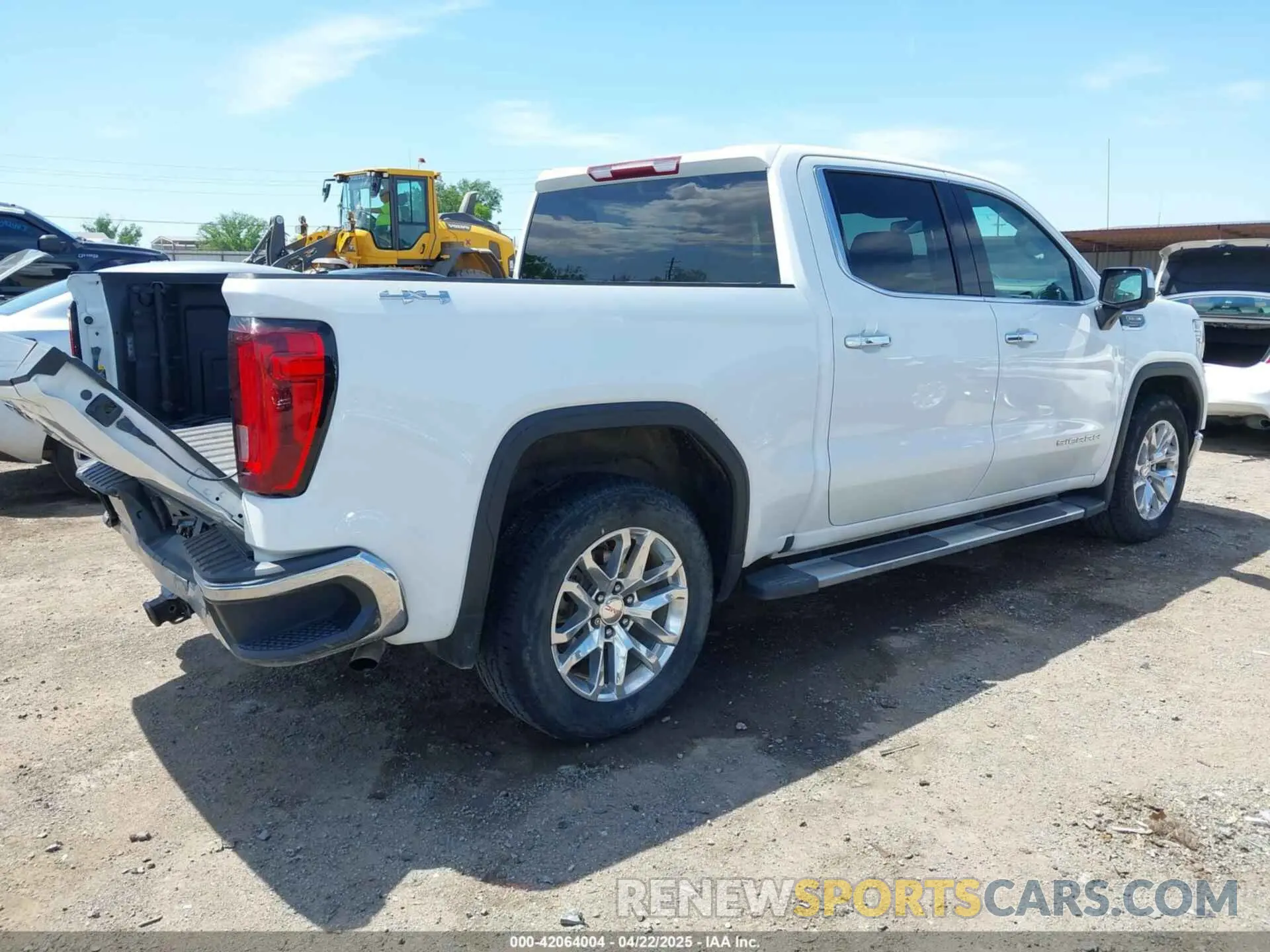 4 Photograph of a damaged car 3GTU9DED2MG461700 GMC SIERRA 1500 2021