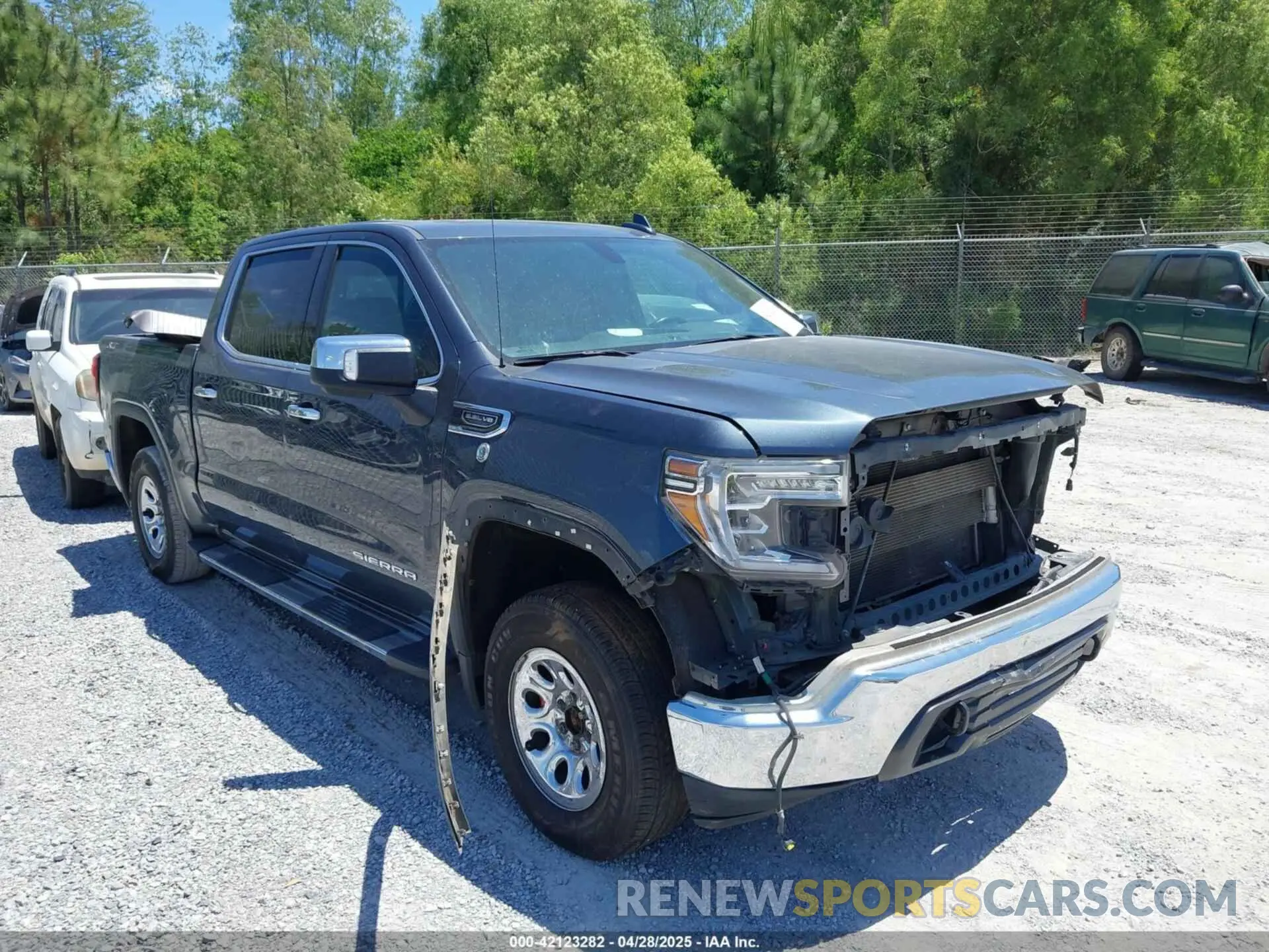 1 Photograph of a damaged car 3GTU9DED5MG150987 GMC SIERRA 1500 2021
