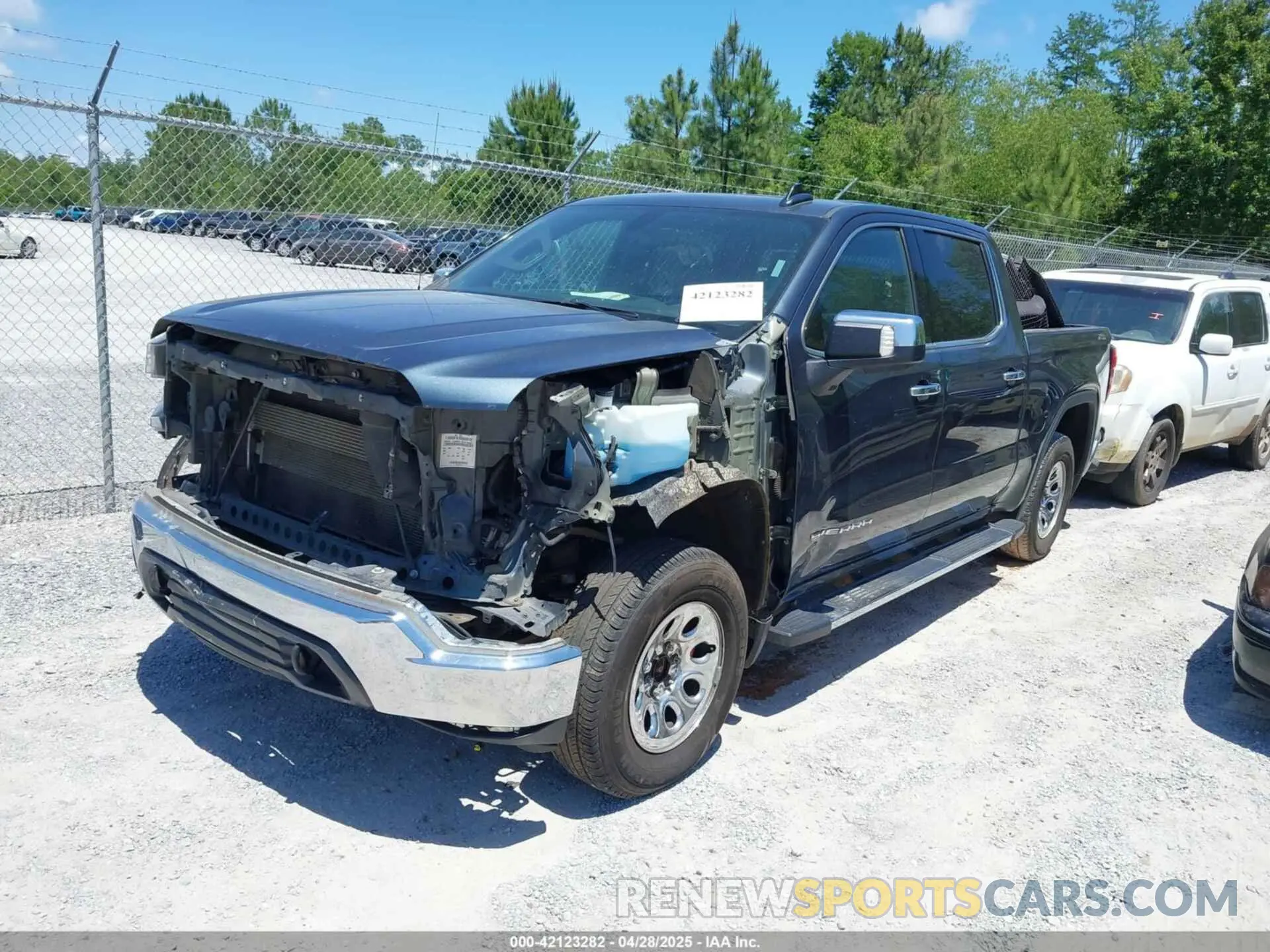 2 Photograph of a damaged car 3GTU9DED5MG150987 GMC SIERRA 1500 2021