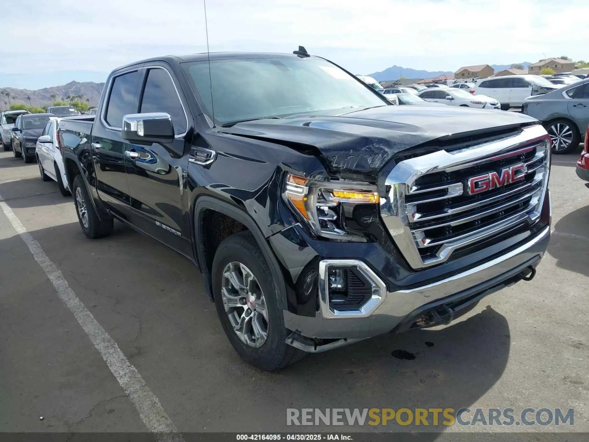 1 Photograph of a damaged car 3GTU9DET7MG420888 GMC SIERRA 1500 2021