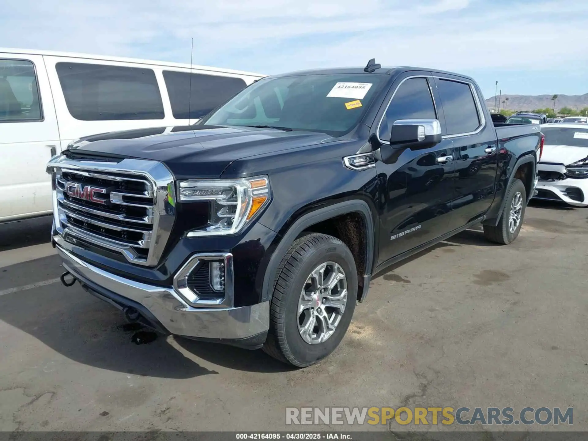 2 Photograph of a damaged car 3GTU9DET7MG420888 GMC SIERRA 1500 2021